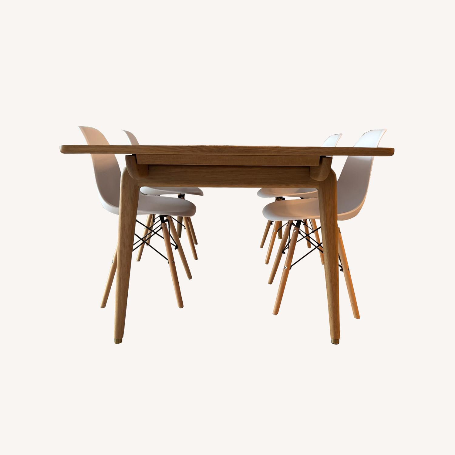 White Kitchen Dining Chairs - image-0