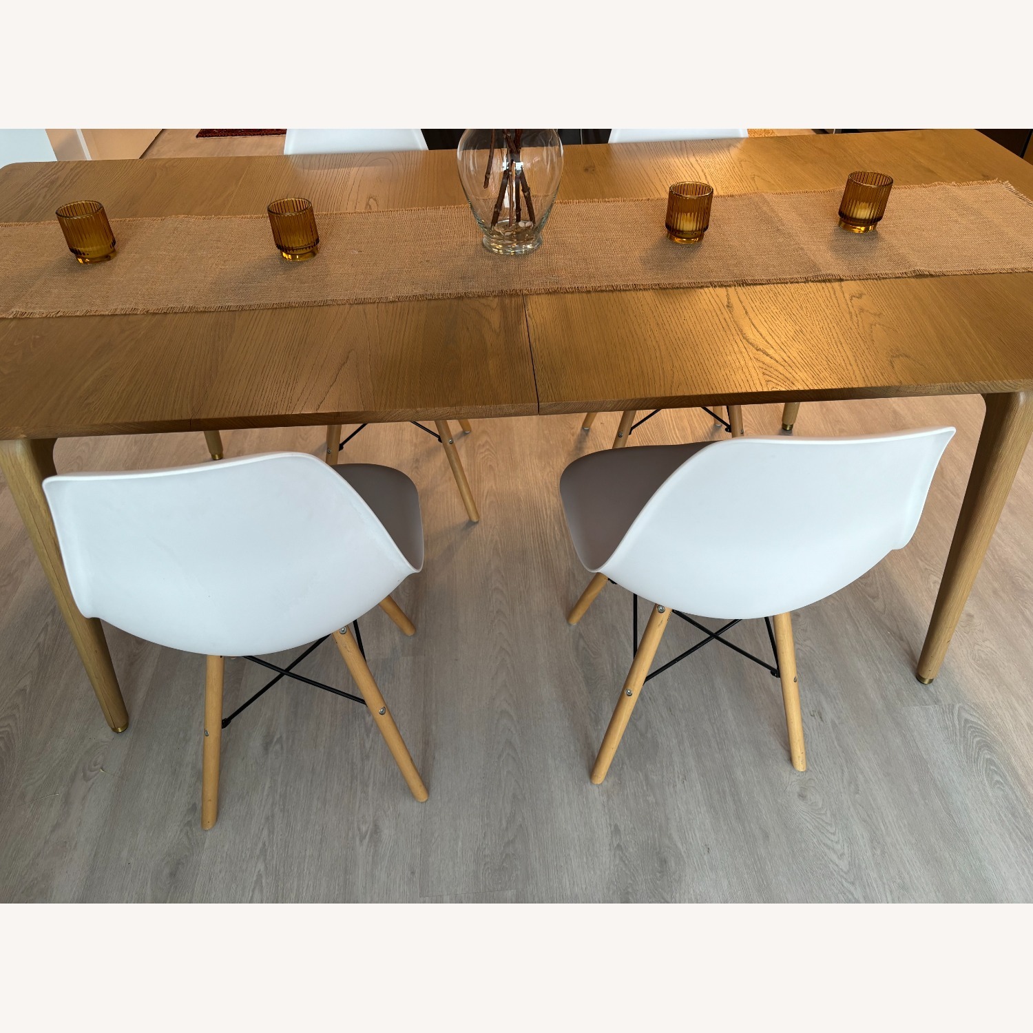 White Kitchen Dining Chairs - image-2