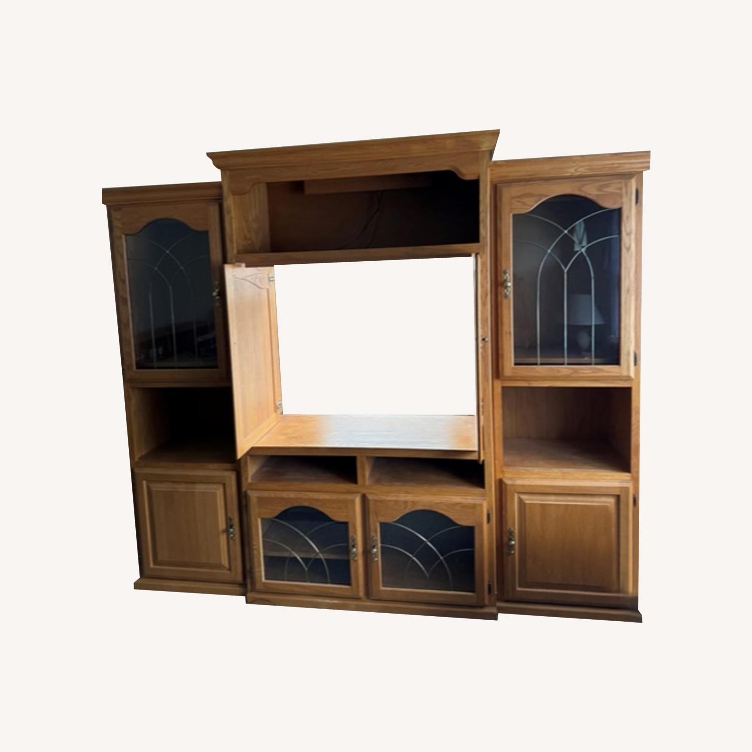 Amish Entertainment Center - image-0