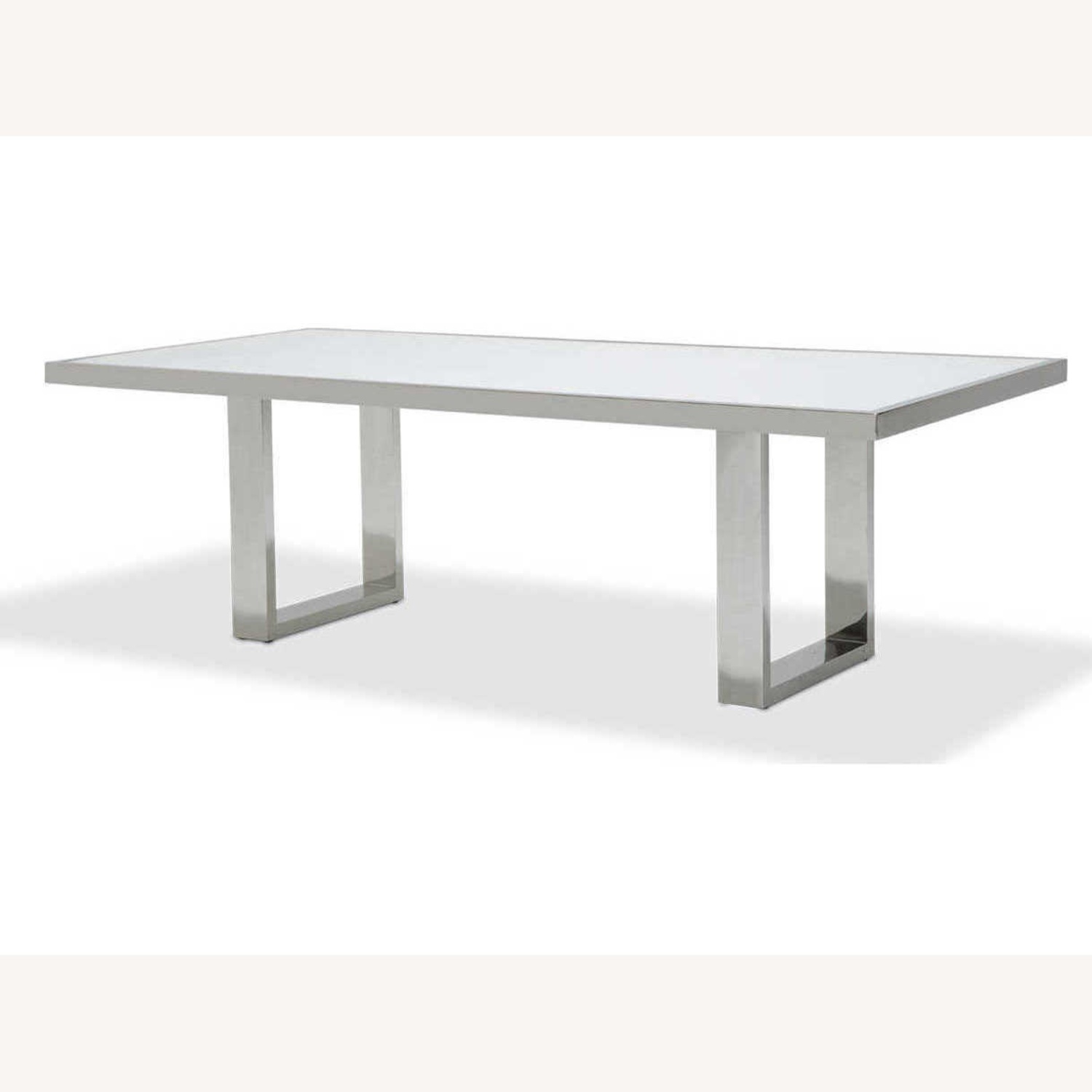 Sohoconcept Bosphorus White Gloss Dining Table - image-8