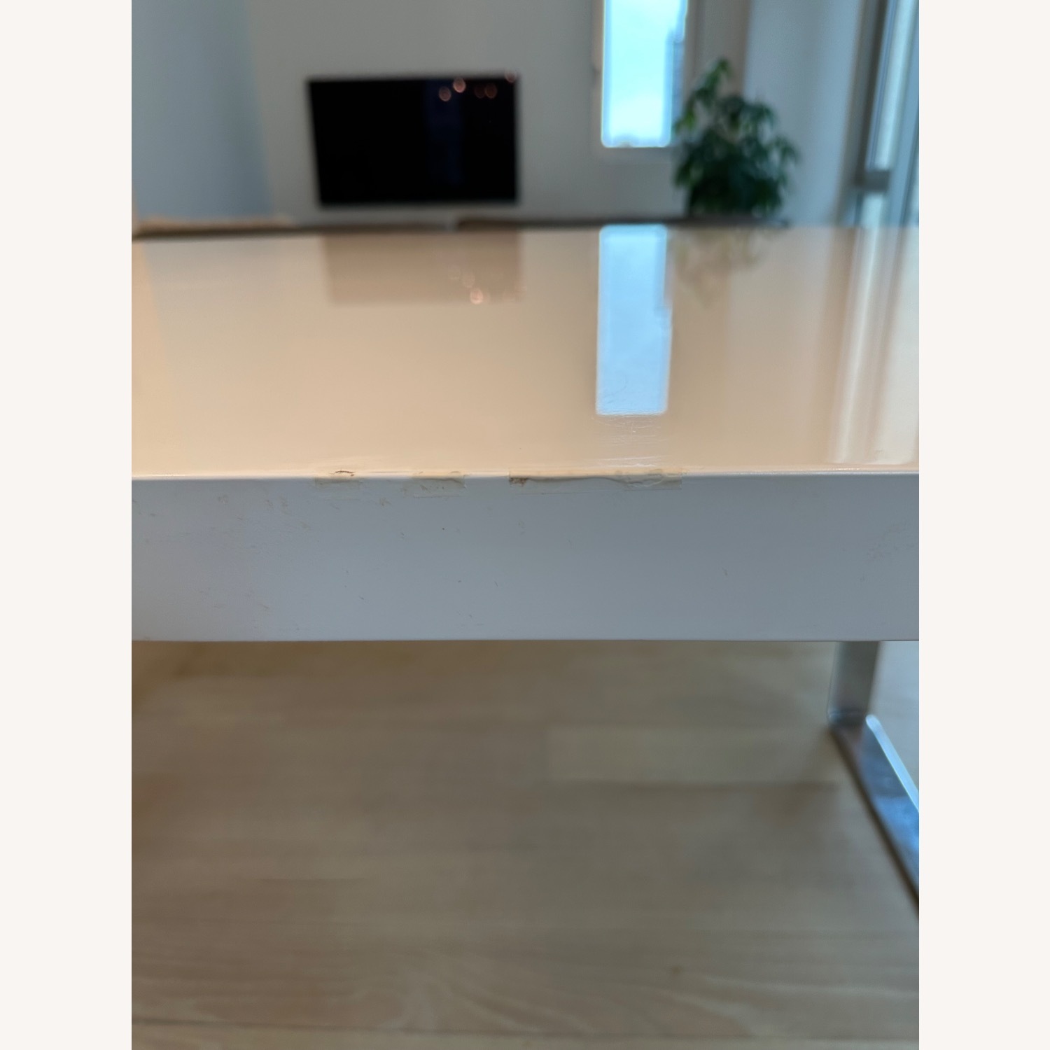 Sohoconcept Bosphorus White Gloss Dining Table - image-6