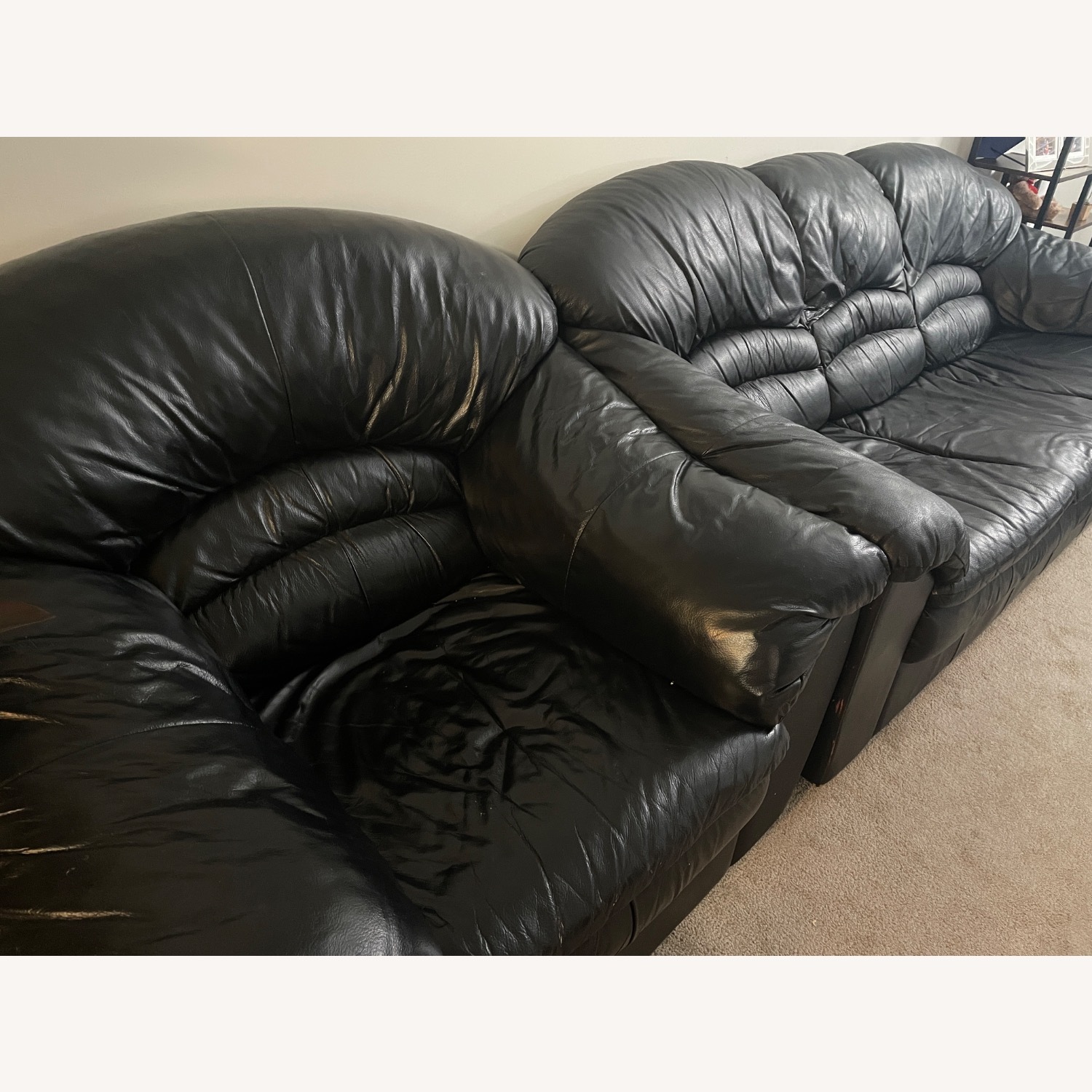 Leather Sofa  - image-5
