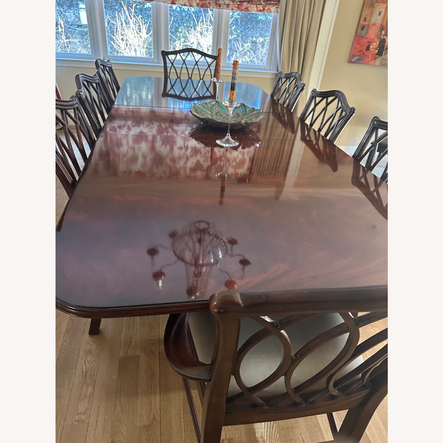 Lillian August Mahogany Dining Room Table - image-2