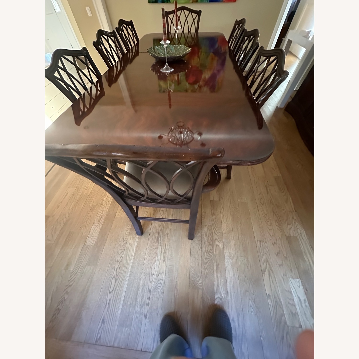 Lillian August Mahogany Dining Room Table - image-3