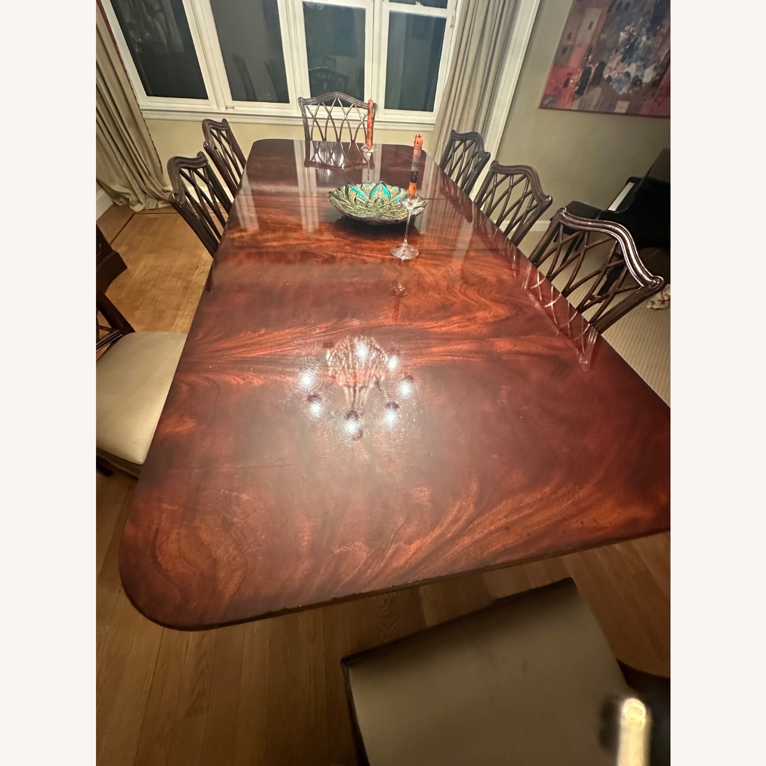 Lillian August Mahogany Dining Room Table - image-1