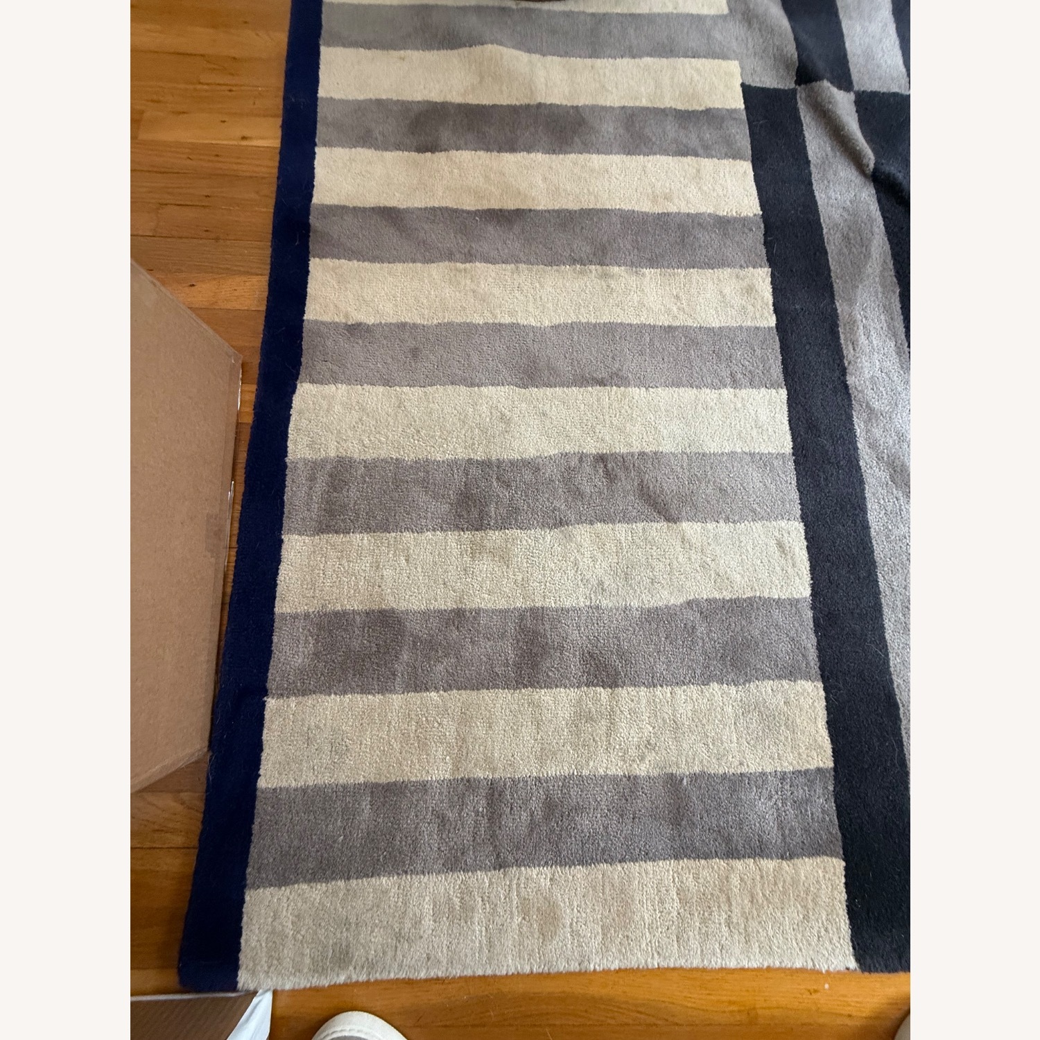 Hem Striped Area Rug - image-4