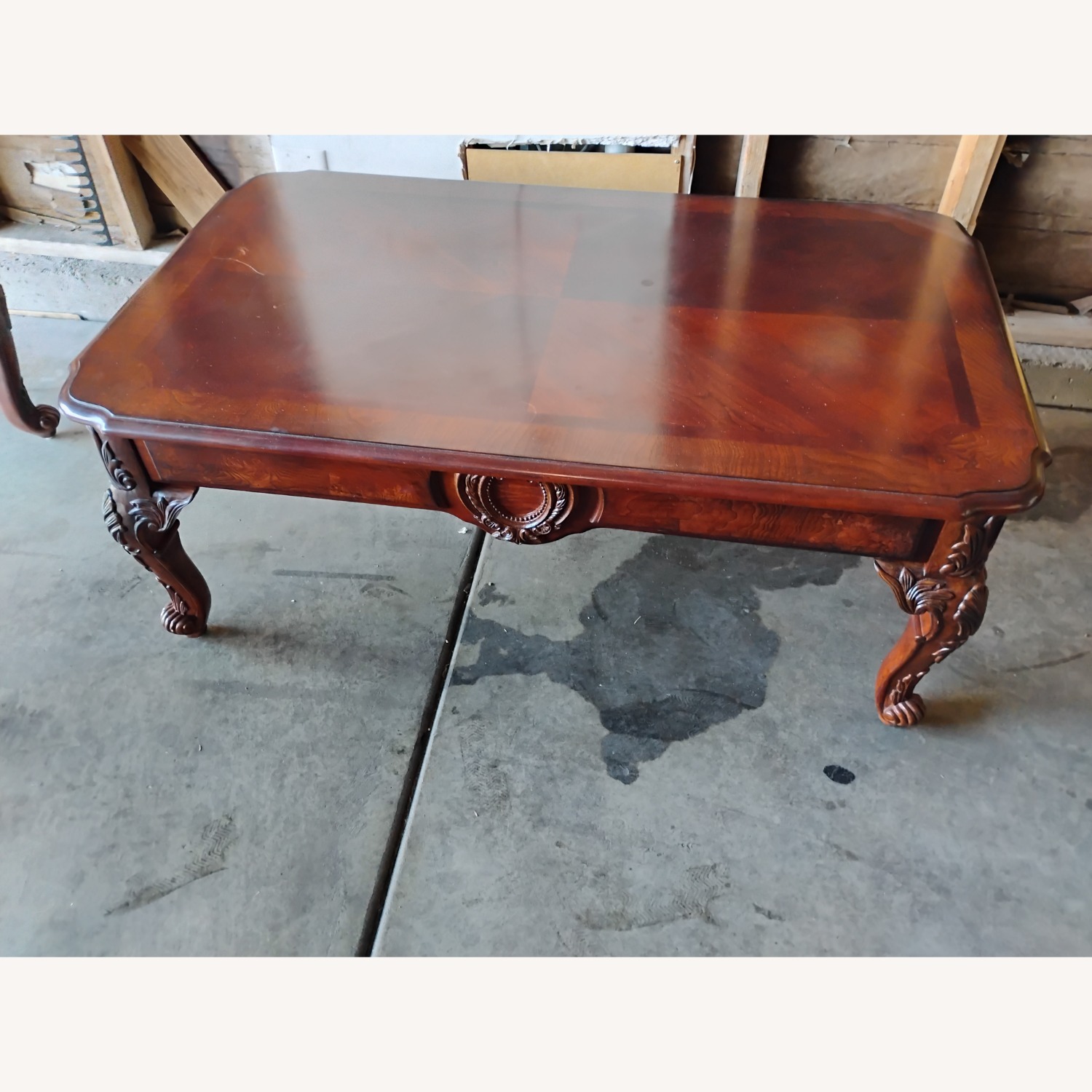 Michael Amini Ornate Coffee Table - image-3