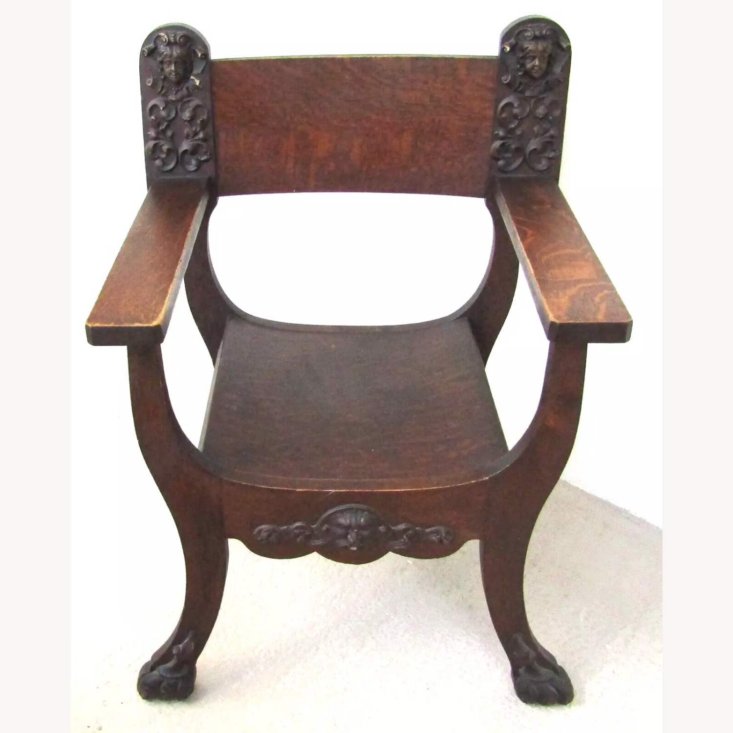 19th Century Spanish Colonial Armchair - image-1
