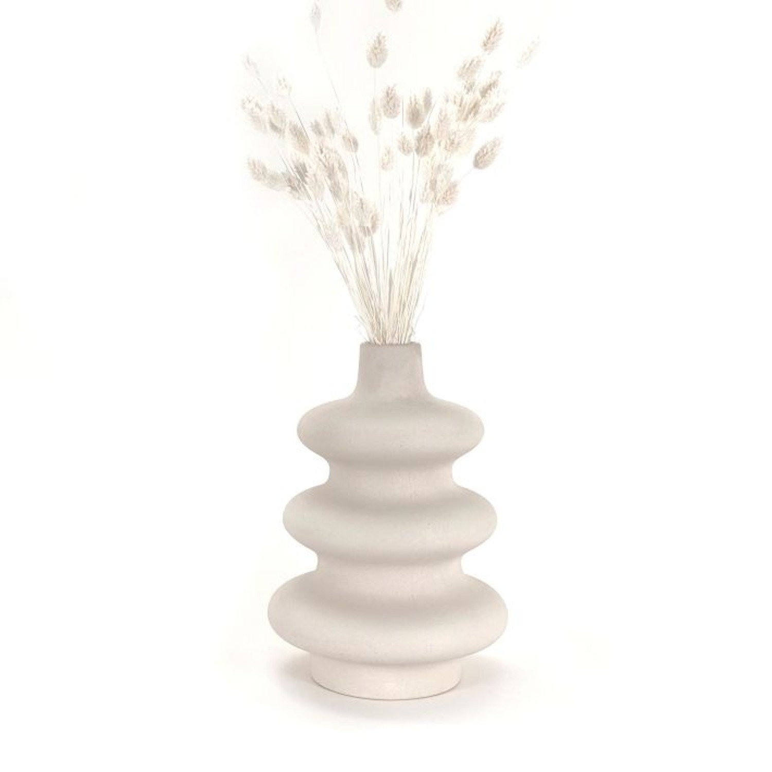 West Elm Osmos White Mezo Vase Large - image-2