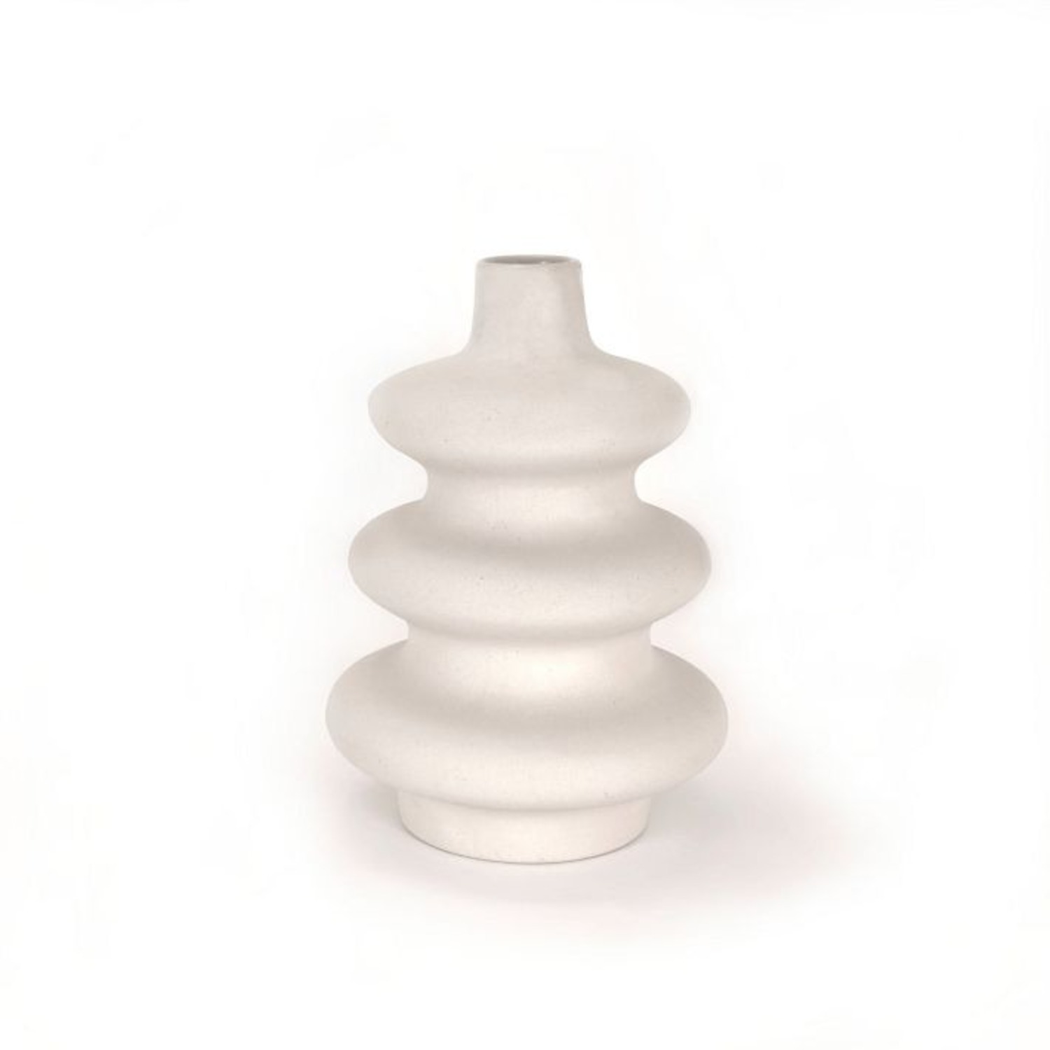 West Elm Osmos White Mezo Vase Large - image-4