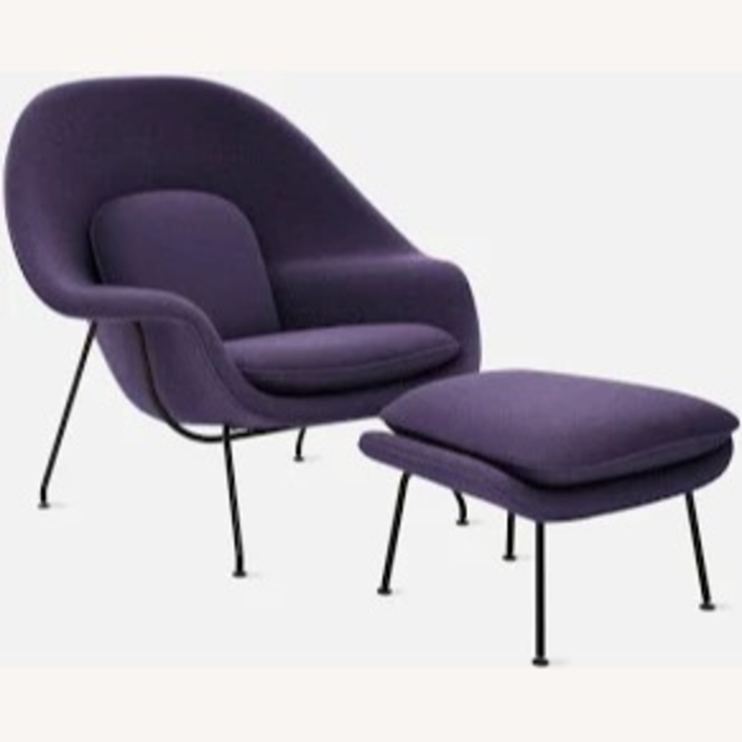 Design Within Reach Womb Chair and Ottoman - image-3