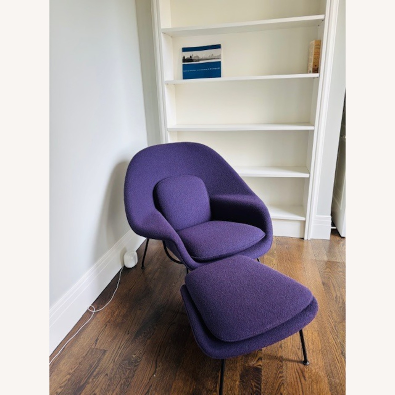 Design Within Reach Womb Chair and Ottoman - image-1