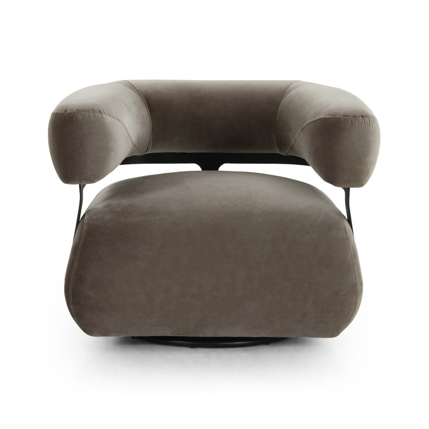 Four Hands Gareth Surrey Fossil Swivel Chair - image-1