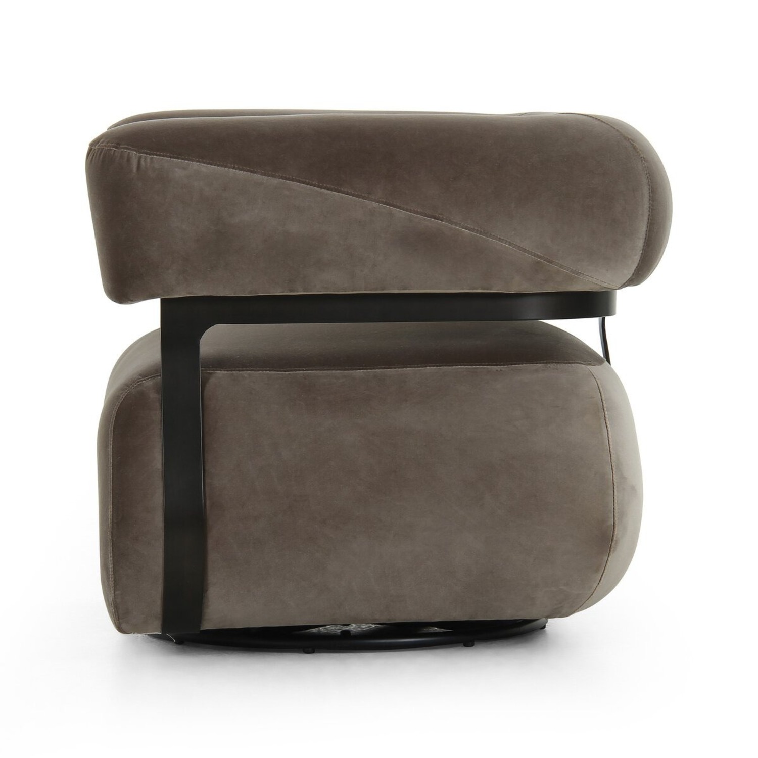 Four Hands Gareth Surrey Fossil Swivel Chair - image-8
