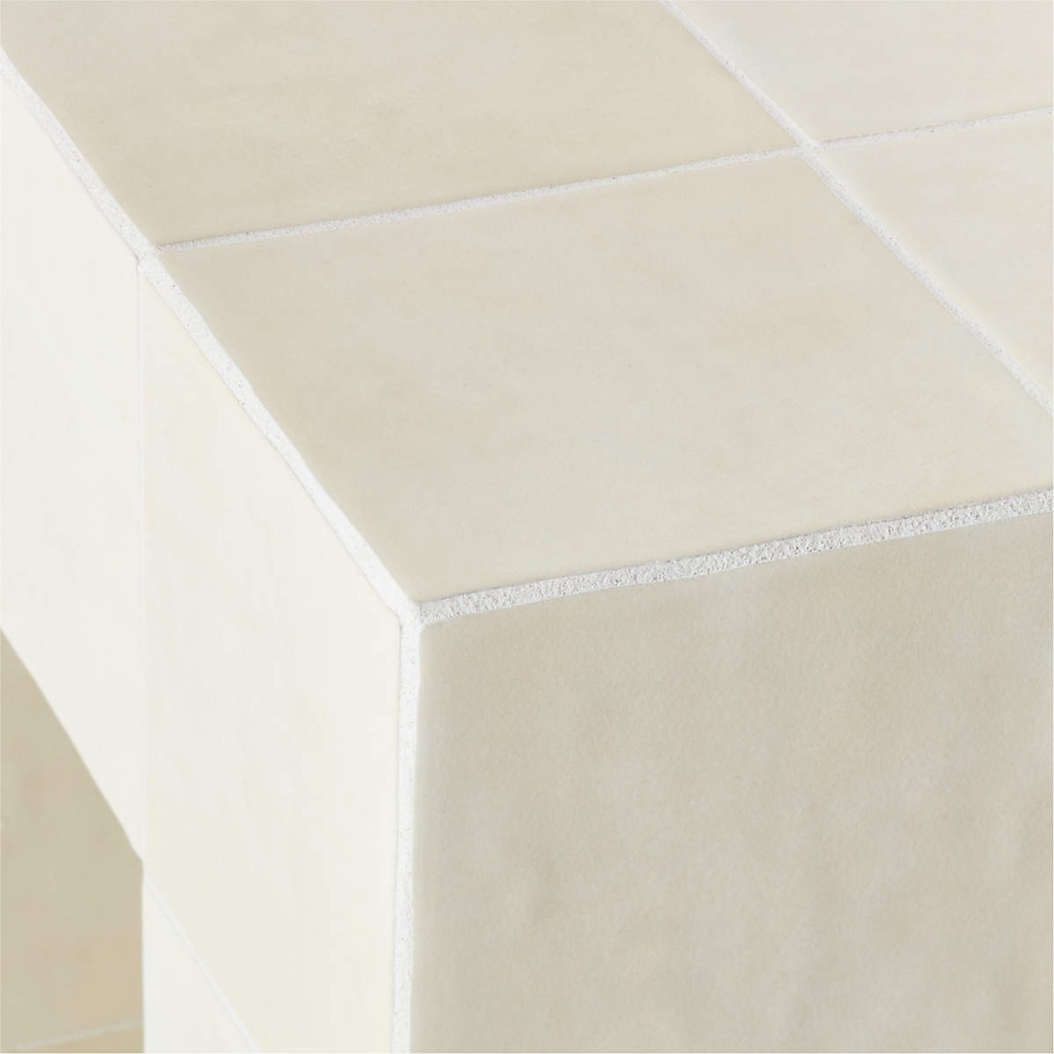 CB2 Cubo Ceramic Outdoor Accent Table - image-5