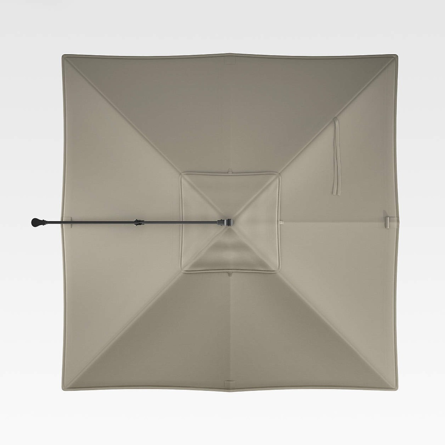 Crate & Barrel 10' Sunbrella Cantilever Umbrella - image-6
