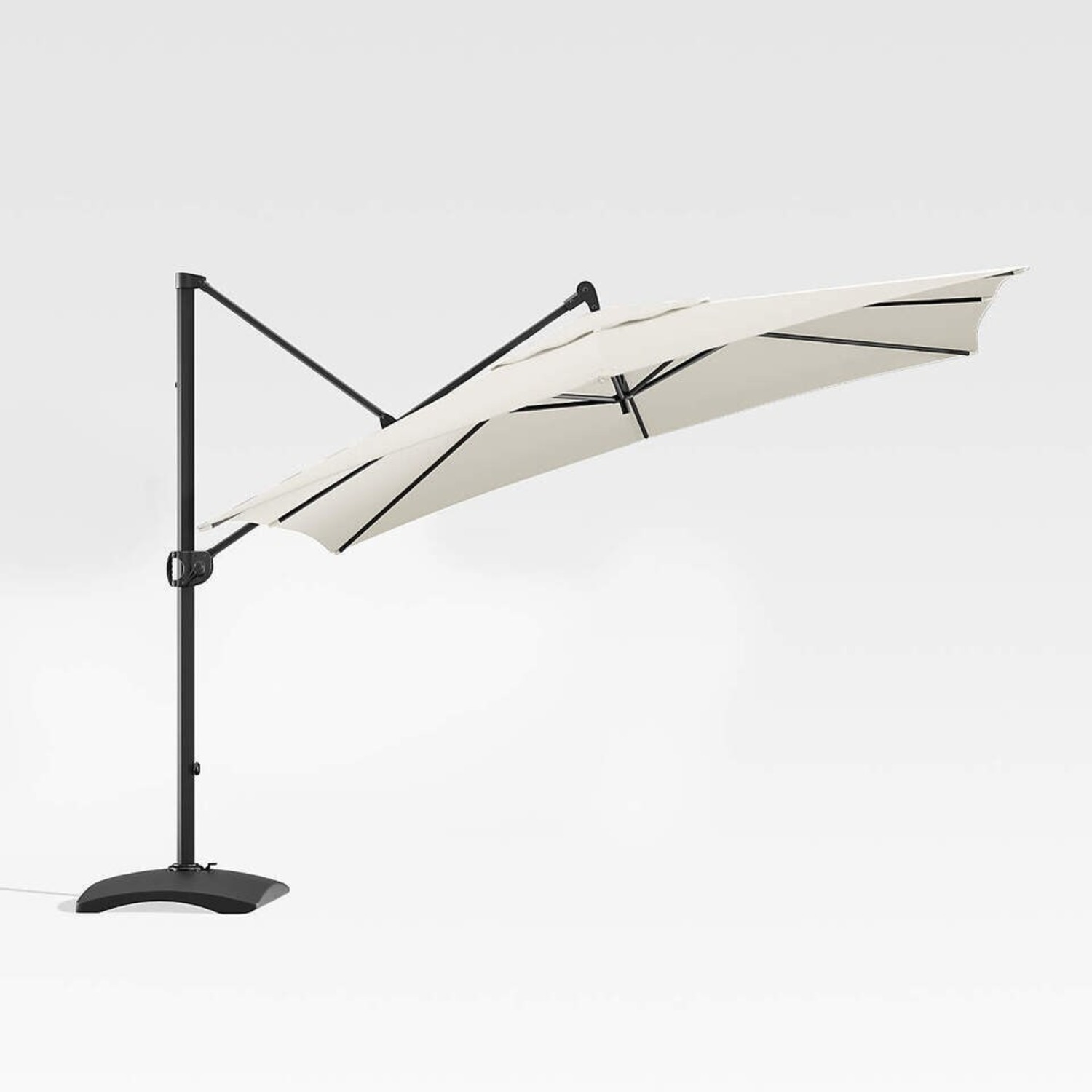 Crate & Barrel 10' Sunbrella Cantilever Umbrella - image-8
