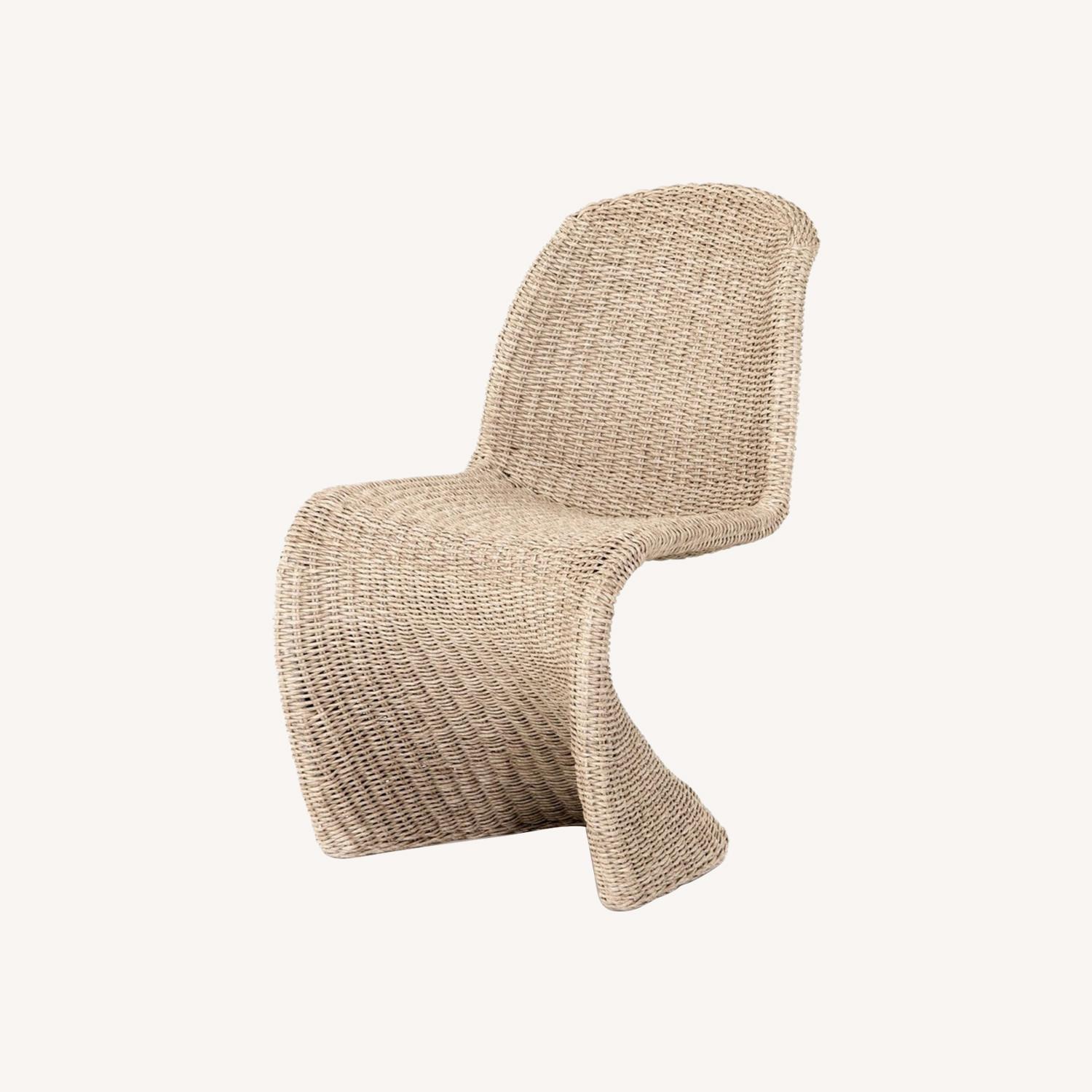 Four Hands Portia Outdoor Dining Chair (Brown) - image-0