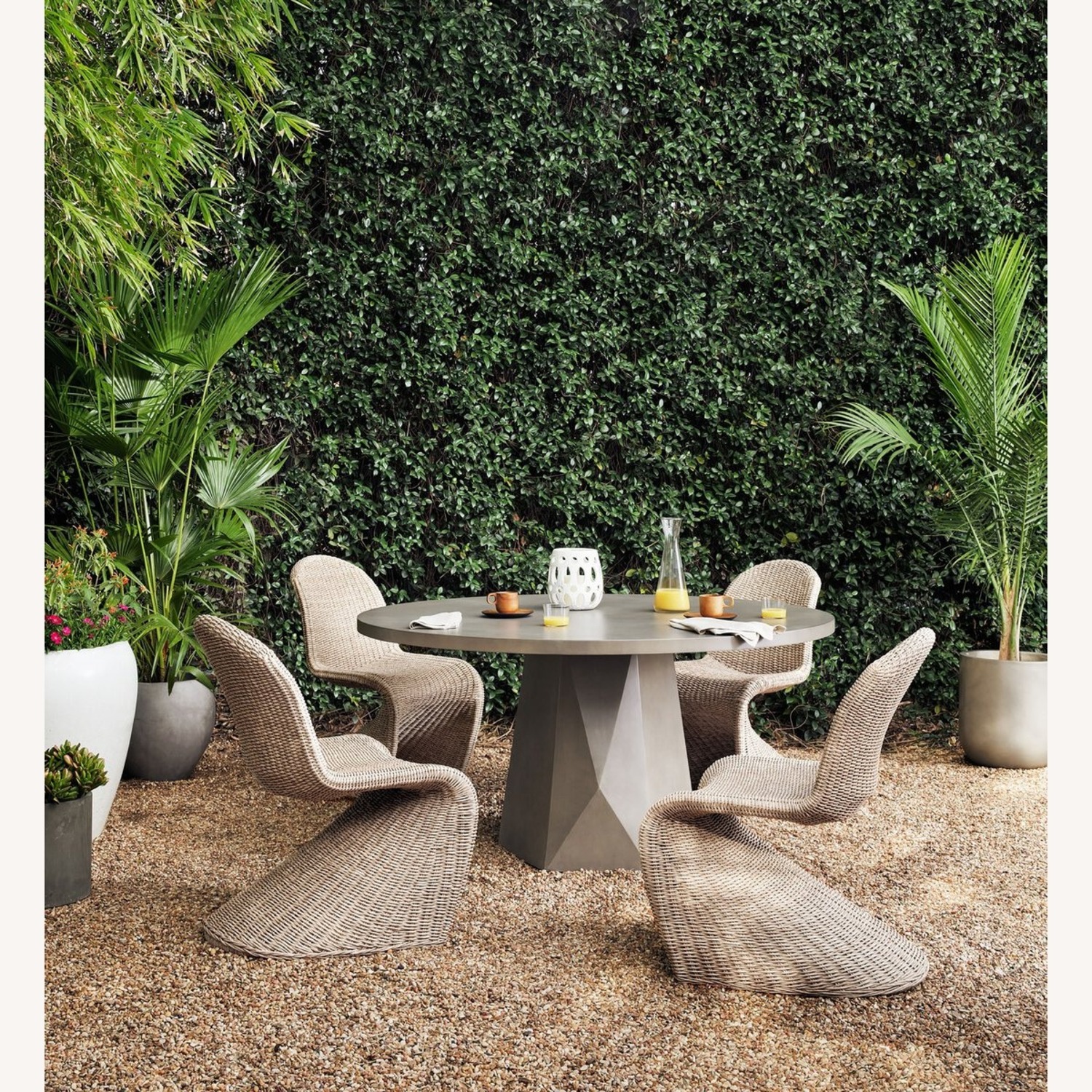 Four Hands Portia Outdoor Dining Chair (Brown) - image-11