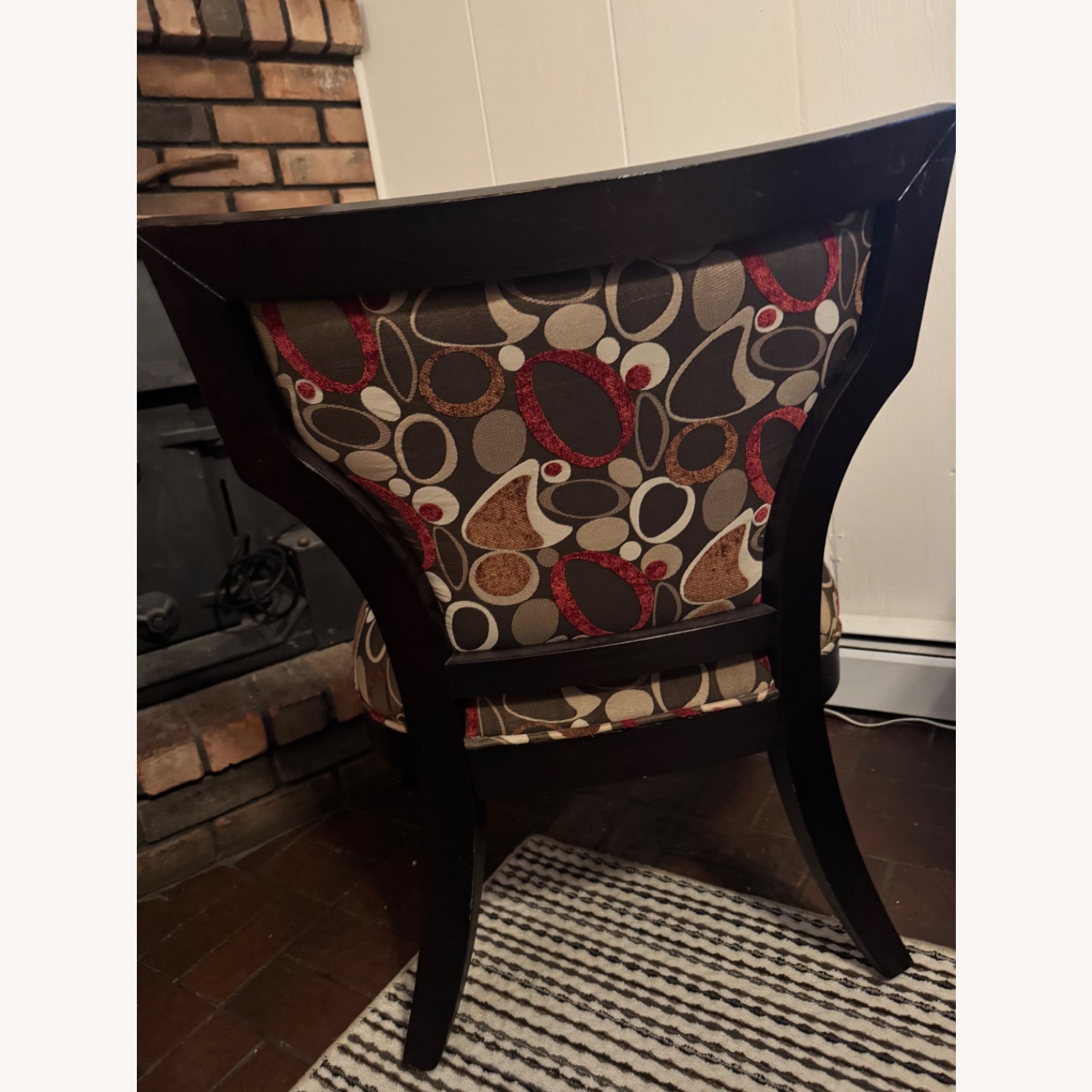 Large Chairs - Art Deco- Dark Wood  - image-3