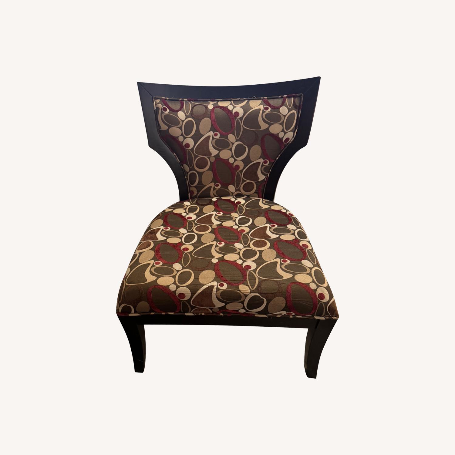 Large Chairs - Art Deco- Dark Wood  - image-0