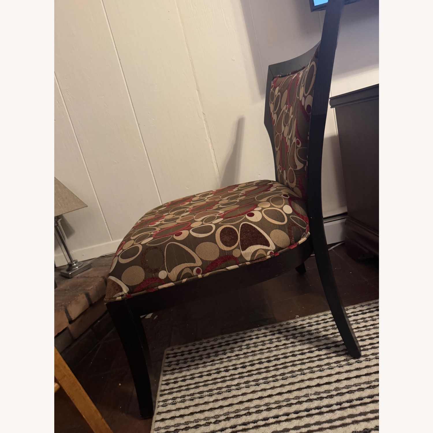 Large Chairs - Art Deco- Dark Wood  - image-2