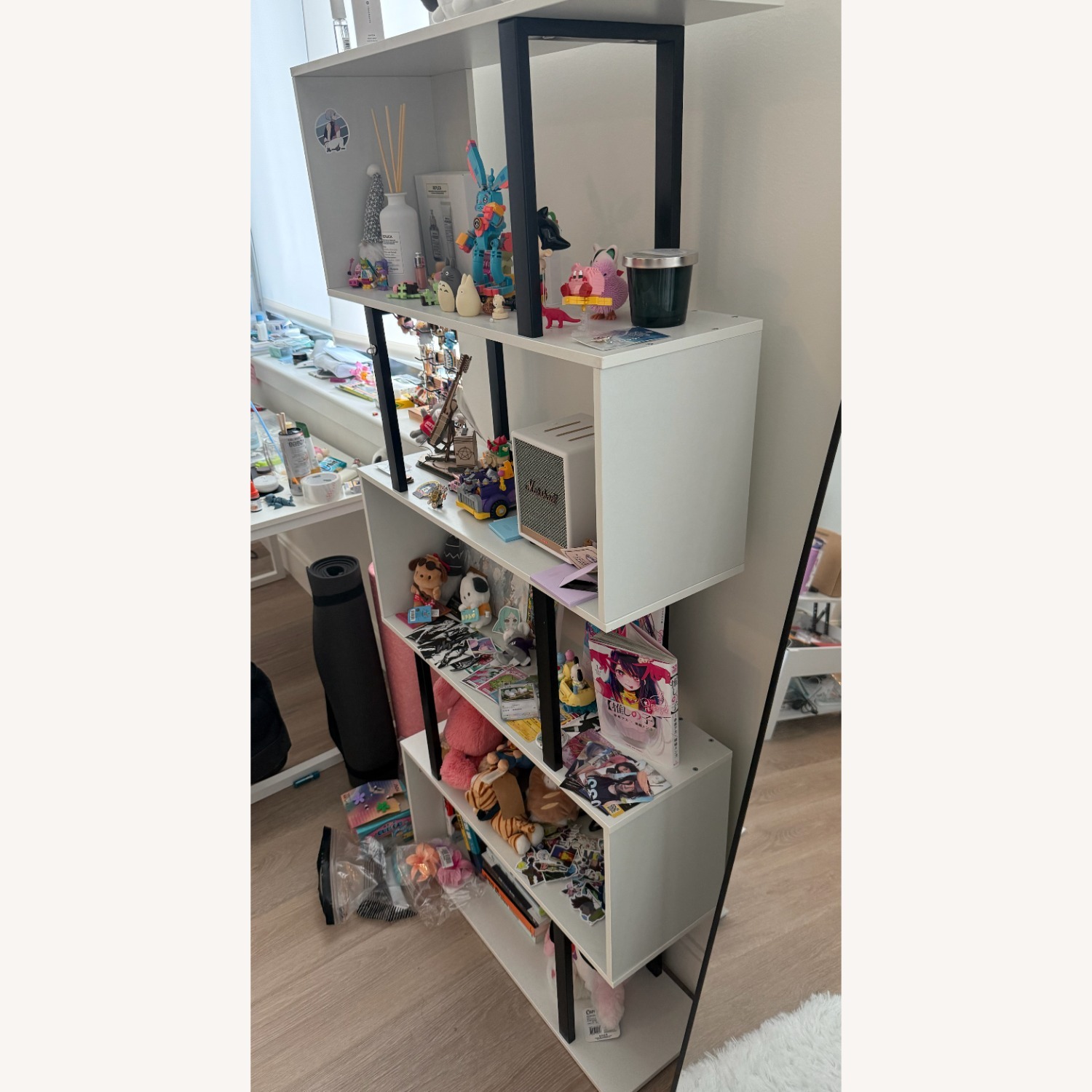 Dextrus 5-Tier S-Shaped Bookshelf - image-3