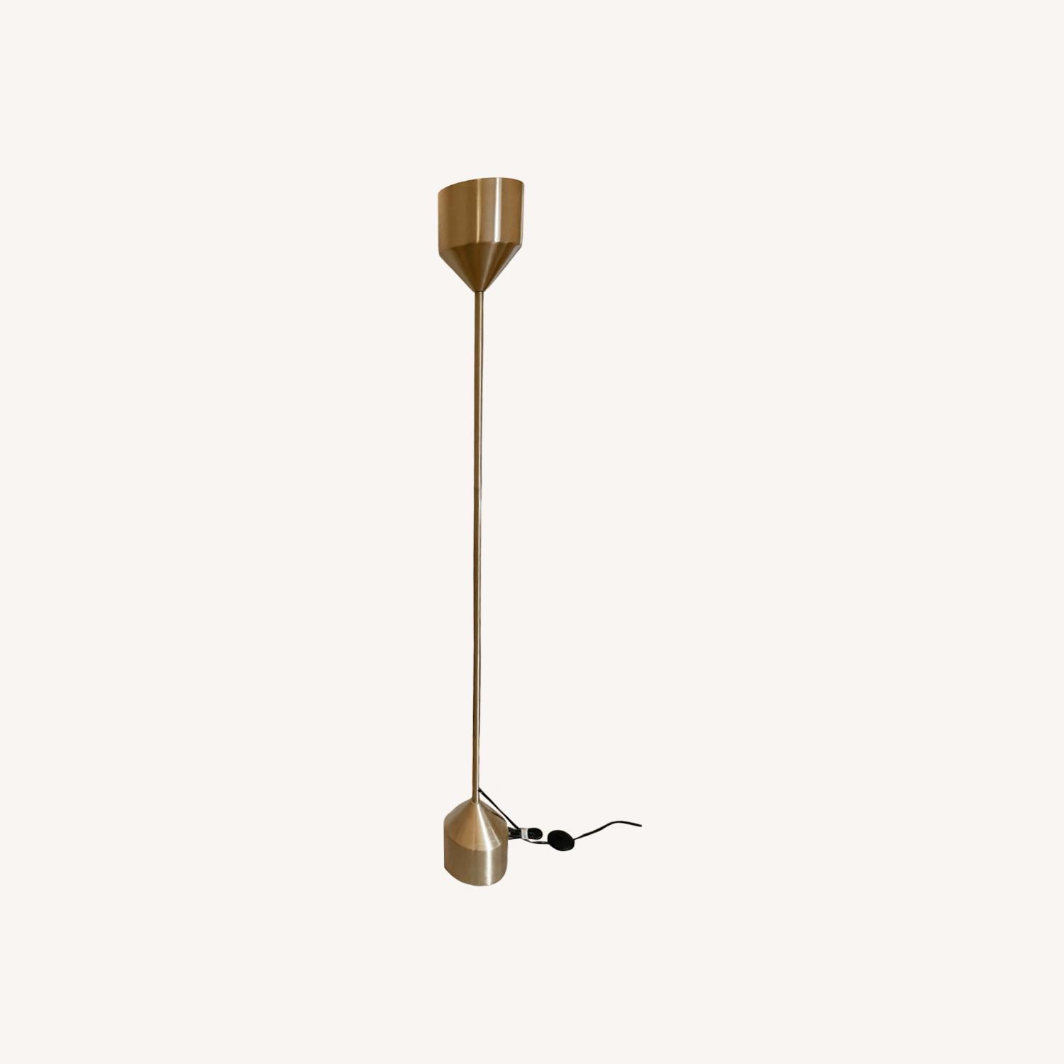 Article Barbell Floor Lamp Brass - image-0