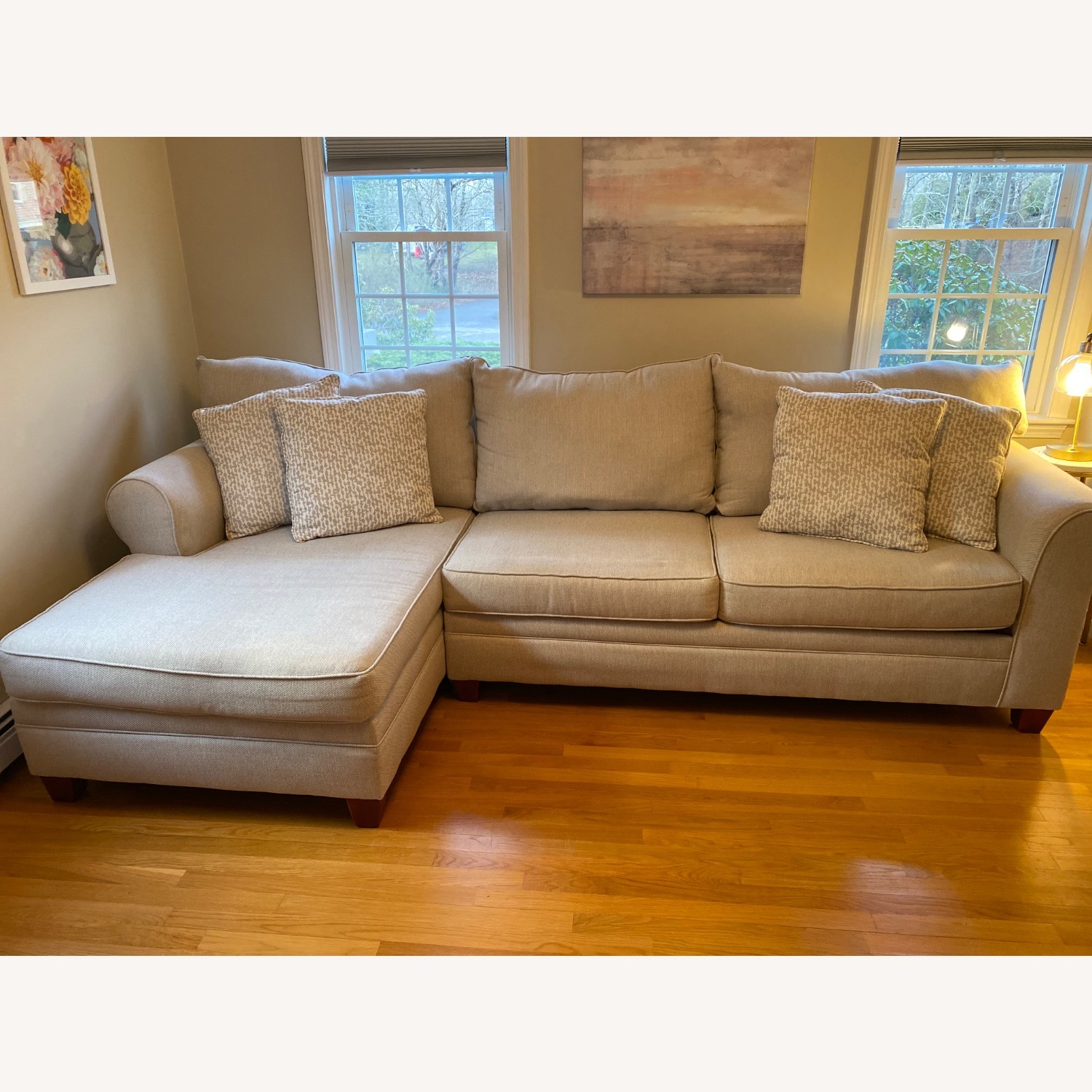 Bob’s Discount Furniture Laurel Chaise and Sleeper Sofa - image-2