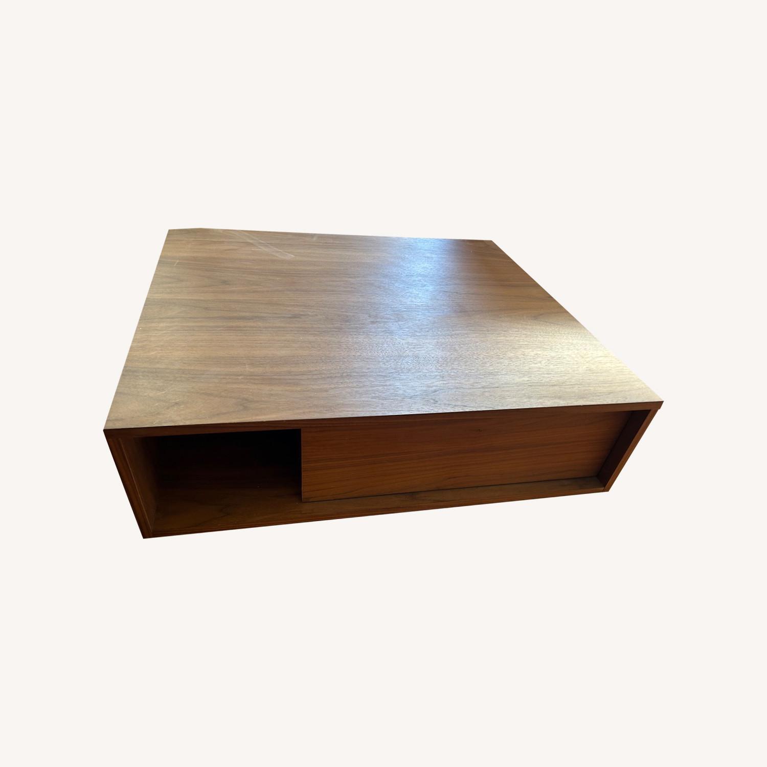Design Within Reach Under Bed Walnut Storage - image-0