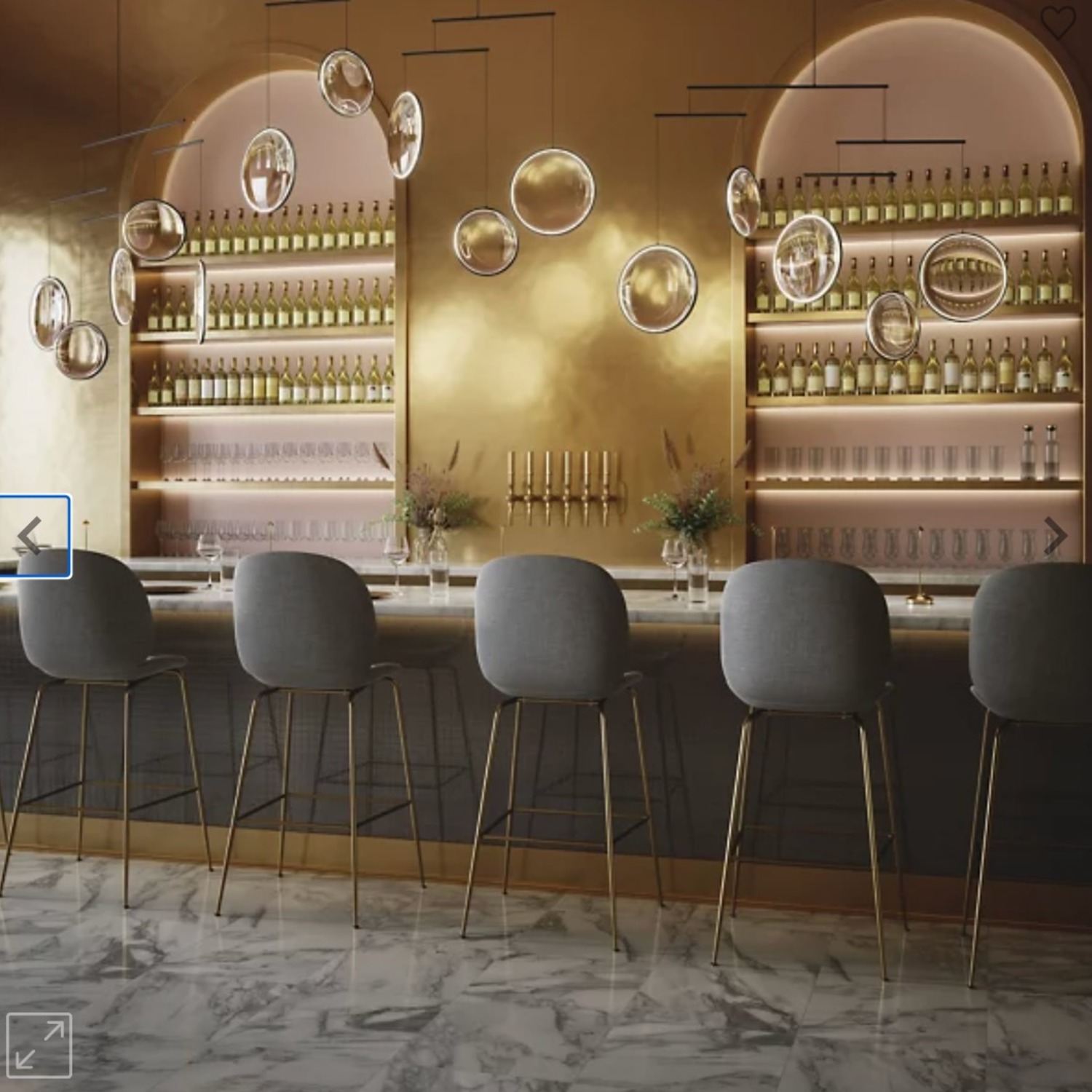 Gubi Beetle Barstools - Set of 3 - image-3