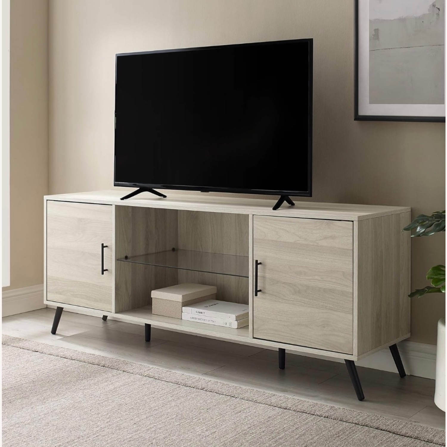Walker Edison Modern TV Stand Entertainment Center - image-5