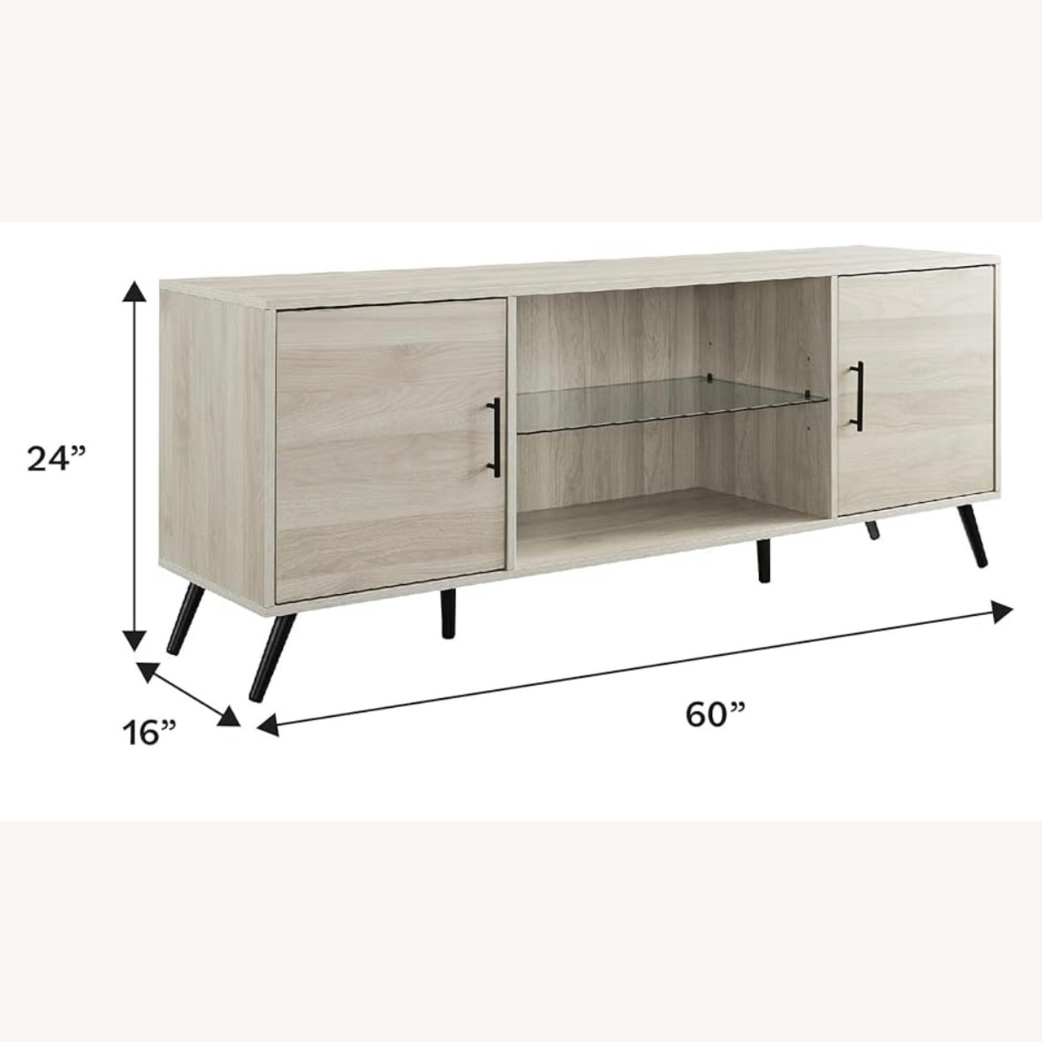 Walker Edison Modern TV Stand Entertainment Center - image-6