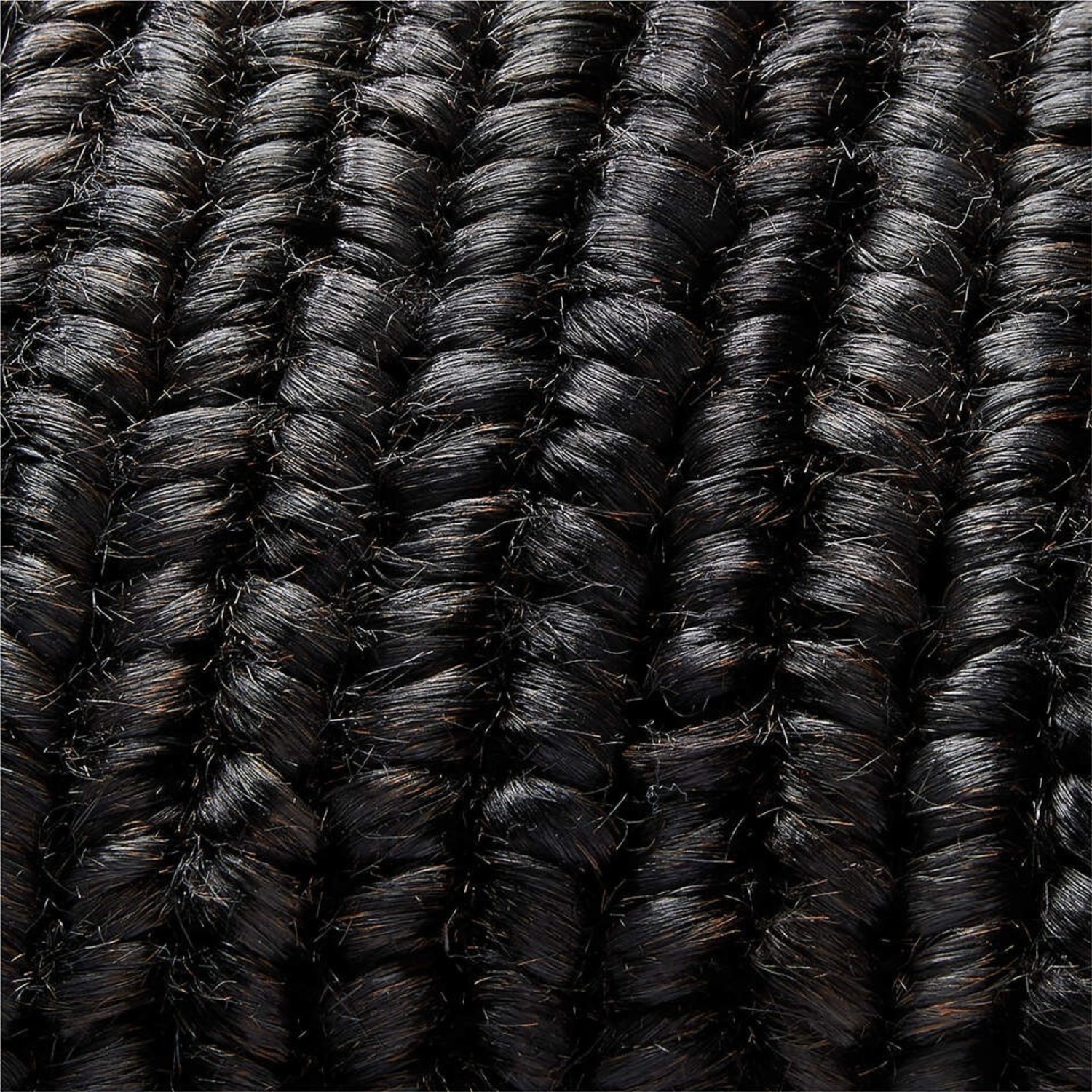 CB2 Monte Black Jute Pillow - image-3