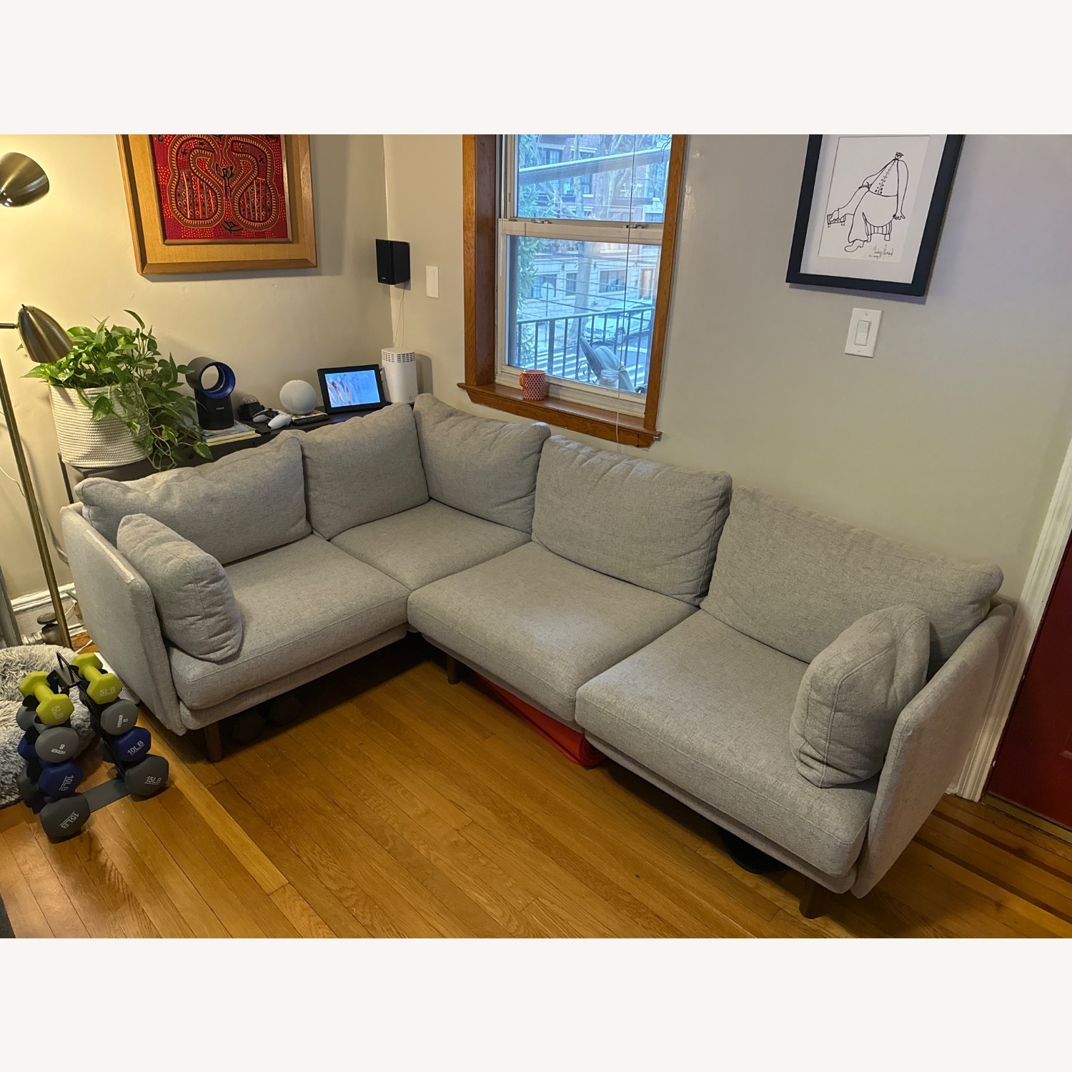 Burrow Field 4-piece Sectional - image-2