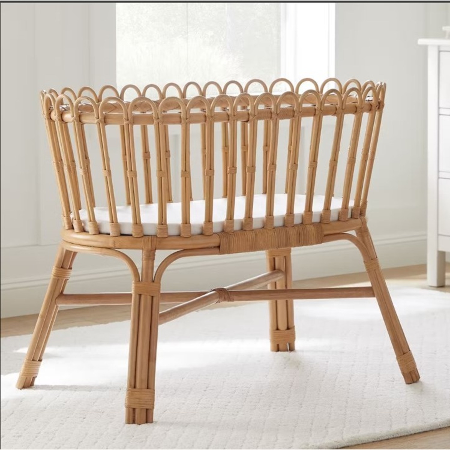 Pottery Barn Kids Rhattan Bassinet - image-1
