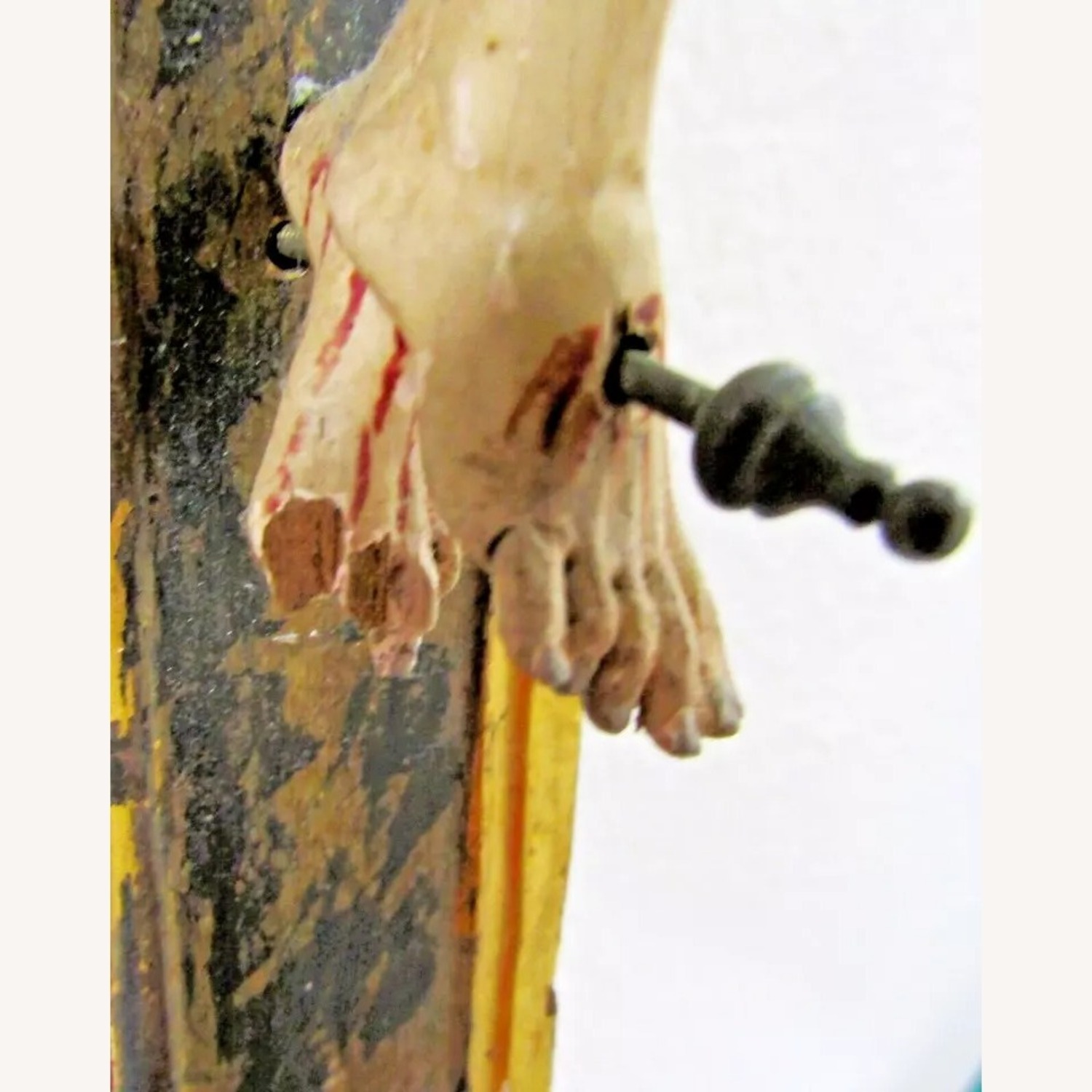 Corpus Christi Crucifix 24k Gold Leaf - image-11