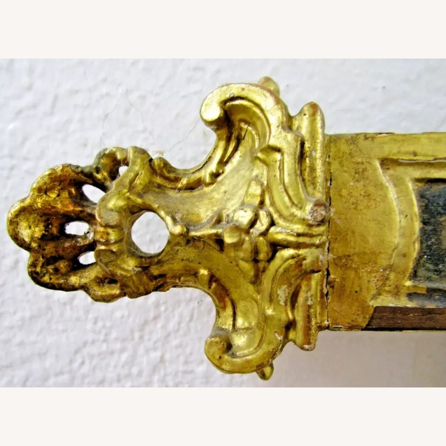 Corpus Christi Crucifix 24k Gold Leaf - image-5