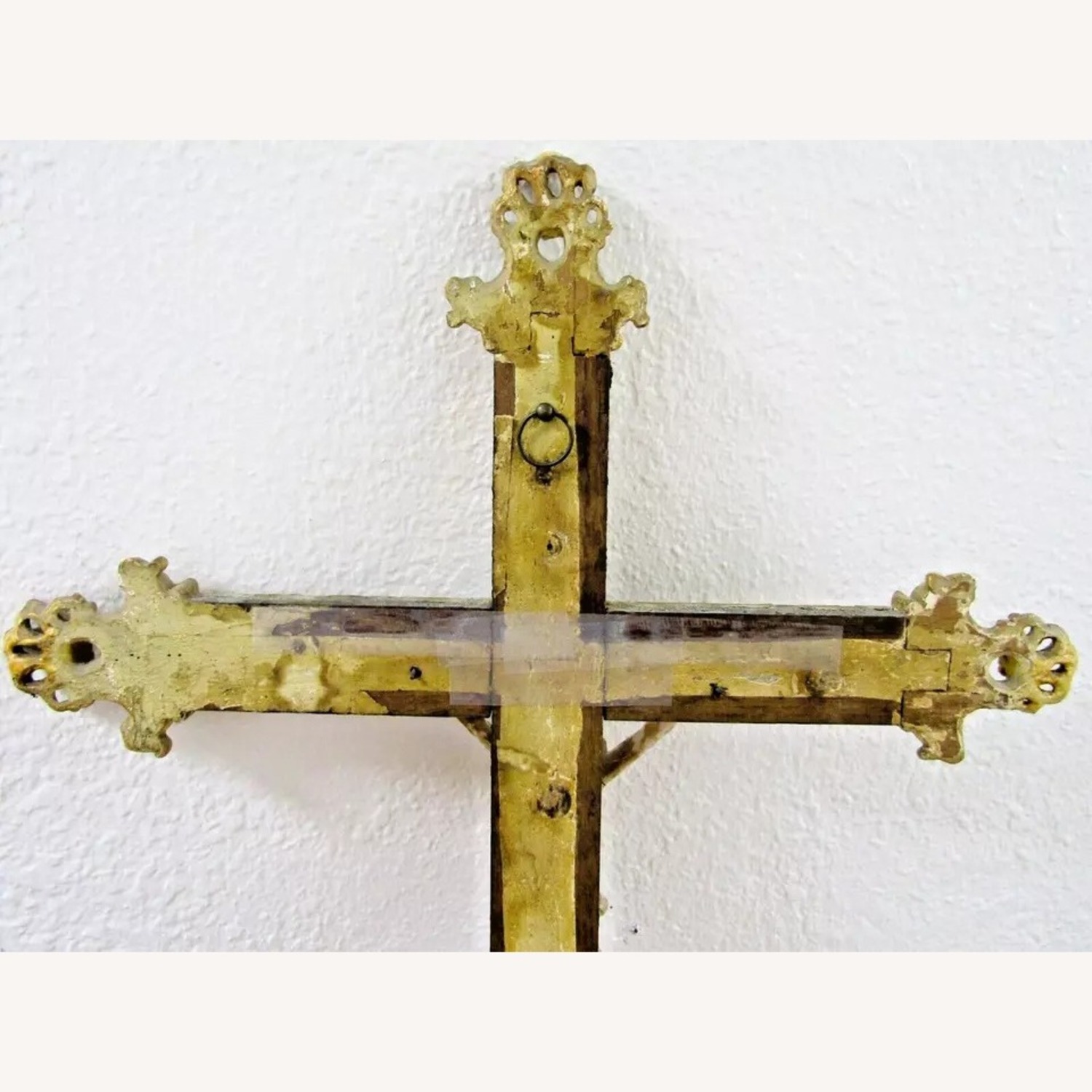 Corpus Christi Crucifix 24k Gold Leaf - image-14