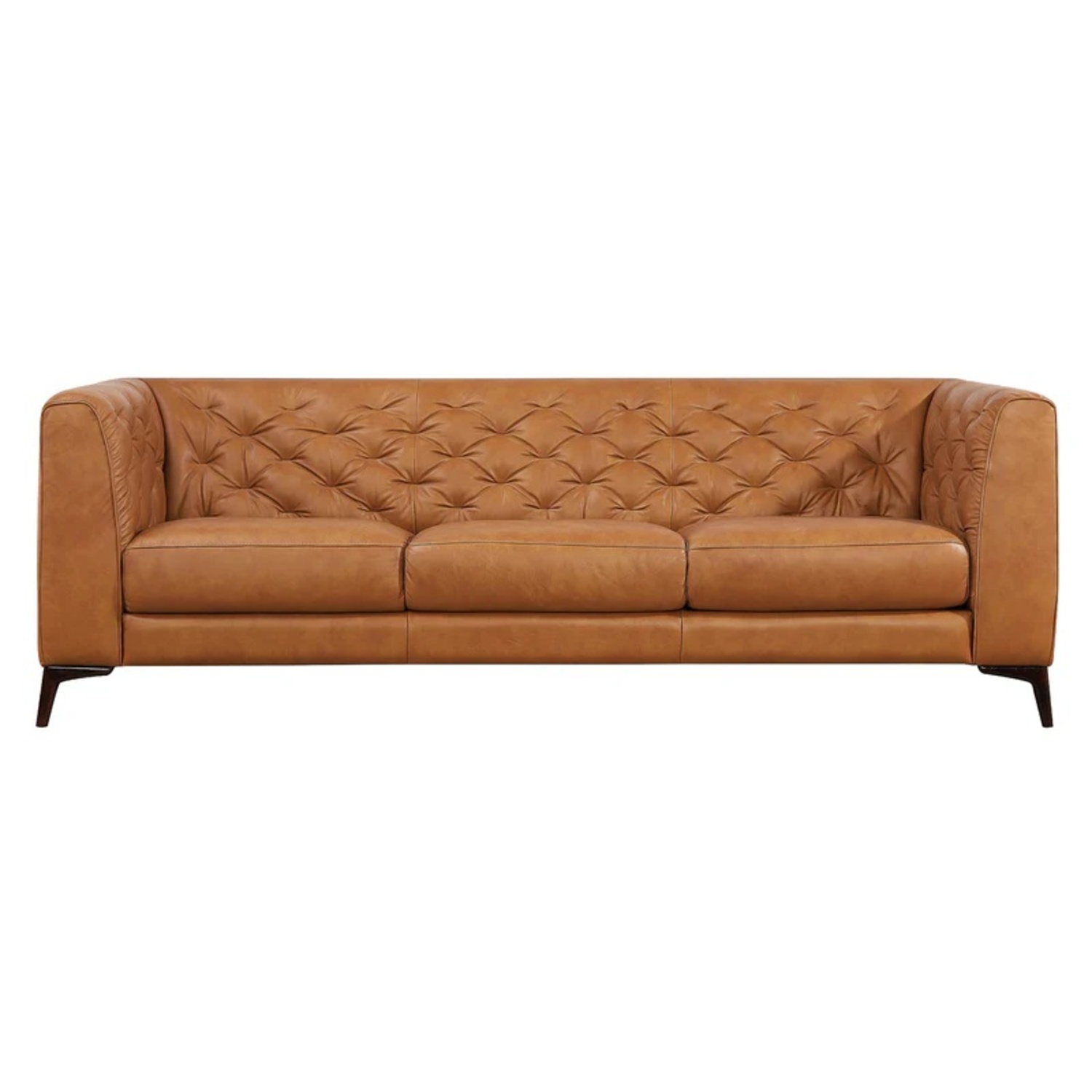 Midinmod Fargo Tan Leather Sofa - image-6