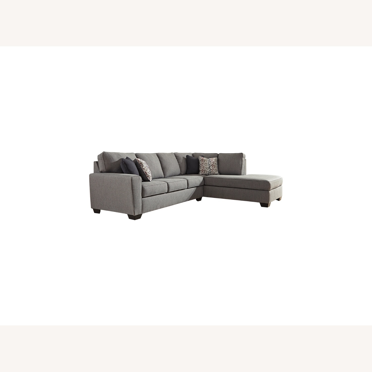Ashley Furniture 2 Piece Sectional Medium Gray - image-5