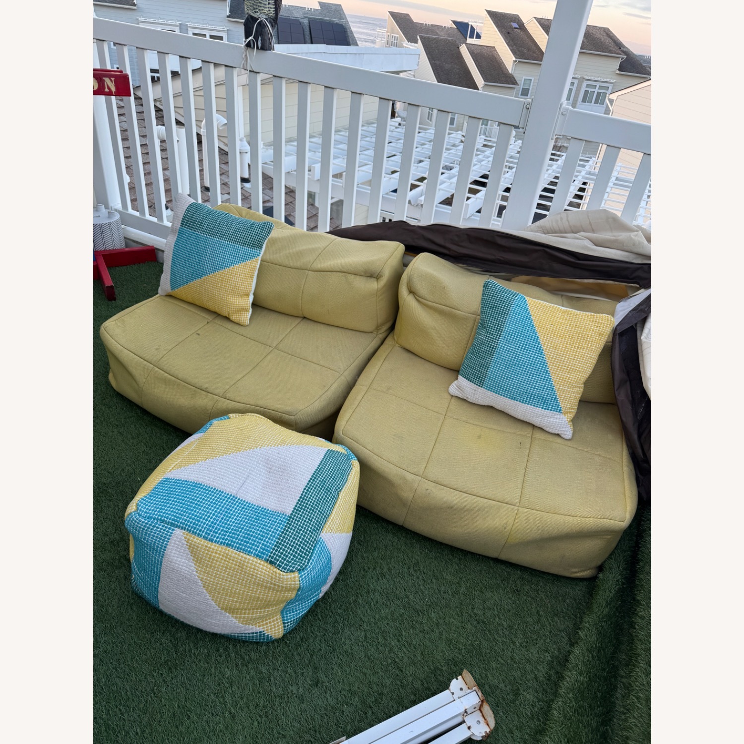 Article Corvos Tuscan Yellow Outdoor Chairs - image-1