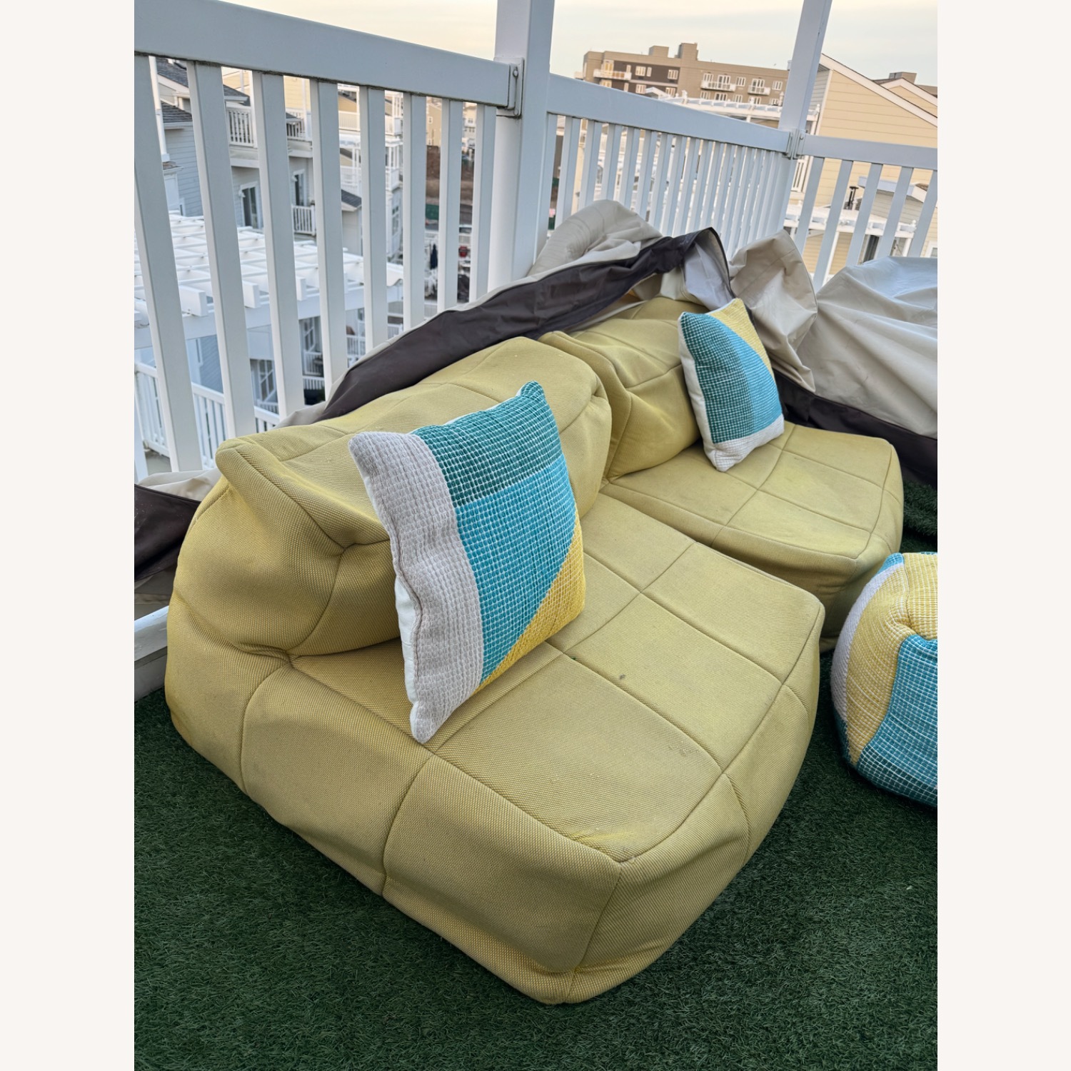 Article Corvos Tuscan Yellow Outdoor Chairs - image-2