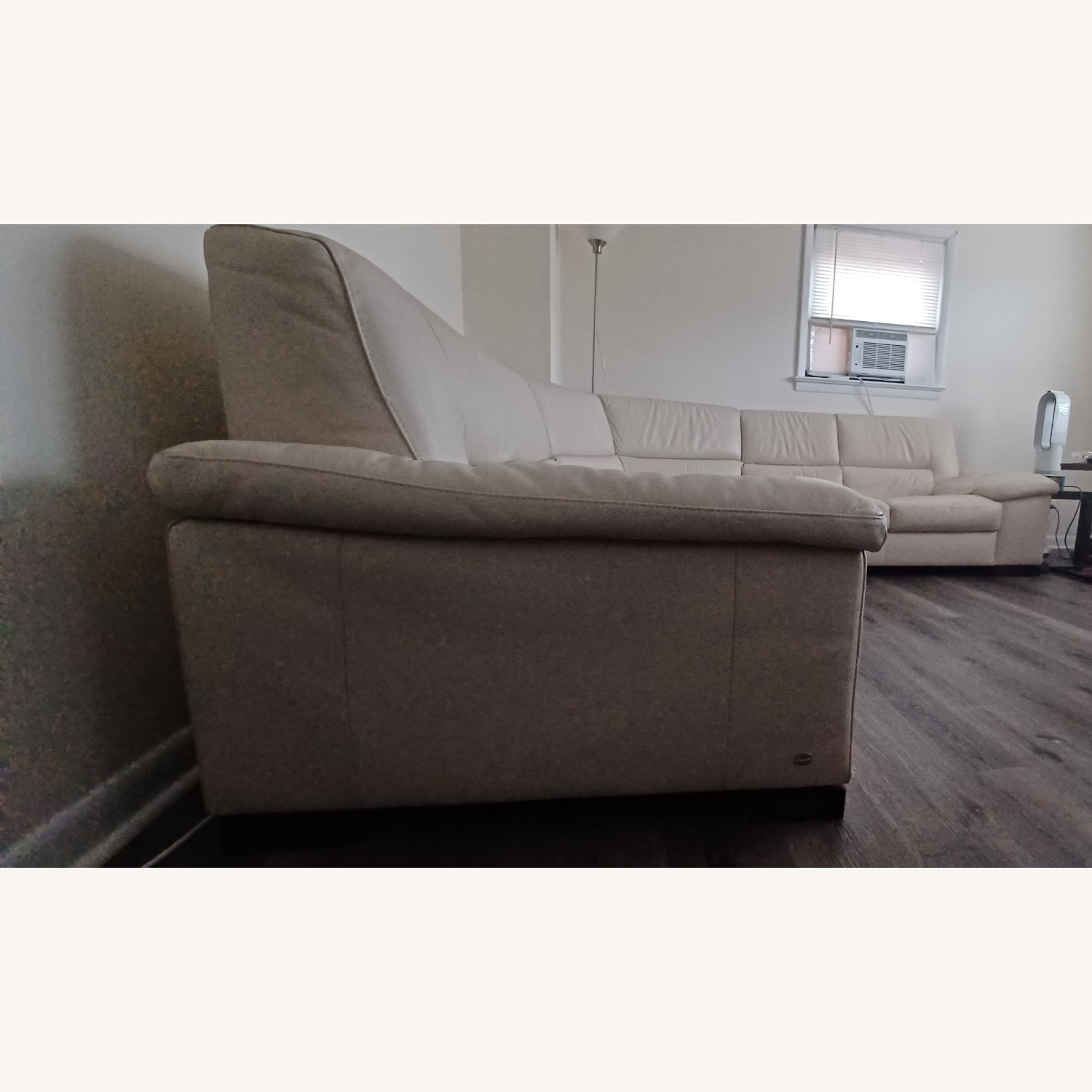 Bloomingdale's Genuine Leather Sofa - image-6