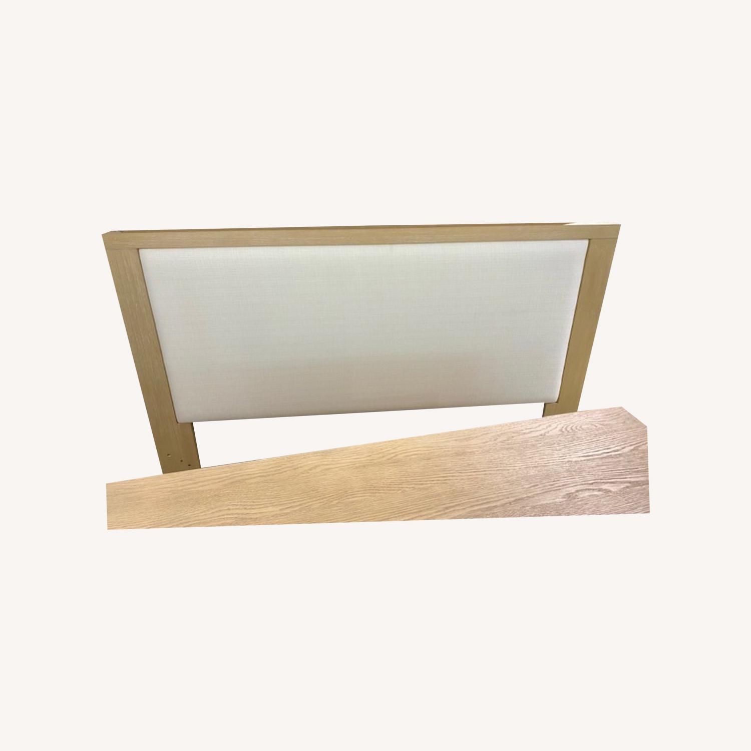 Pottery Barn Modern Farmhouse Queen Headboard - image-0