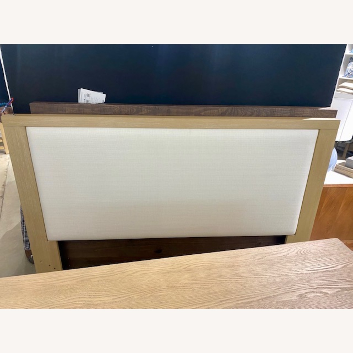 Pottery Barn Modern Farmhouse Queen Headboard - image-1