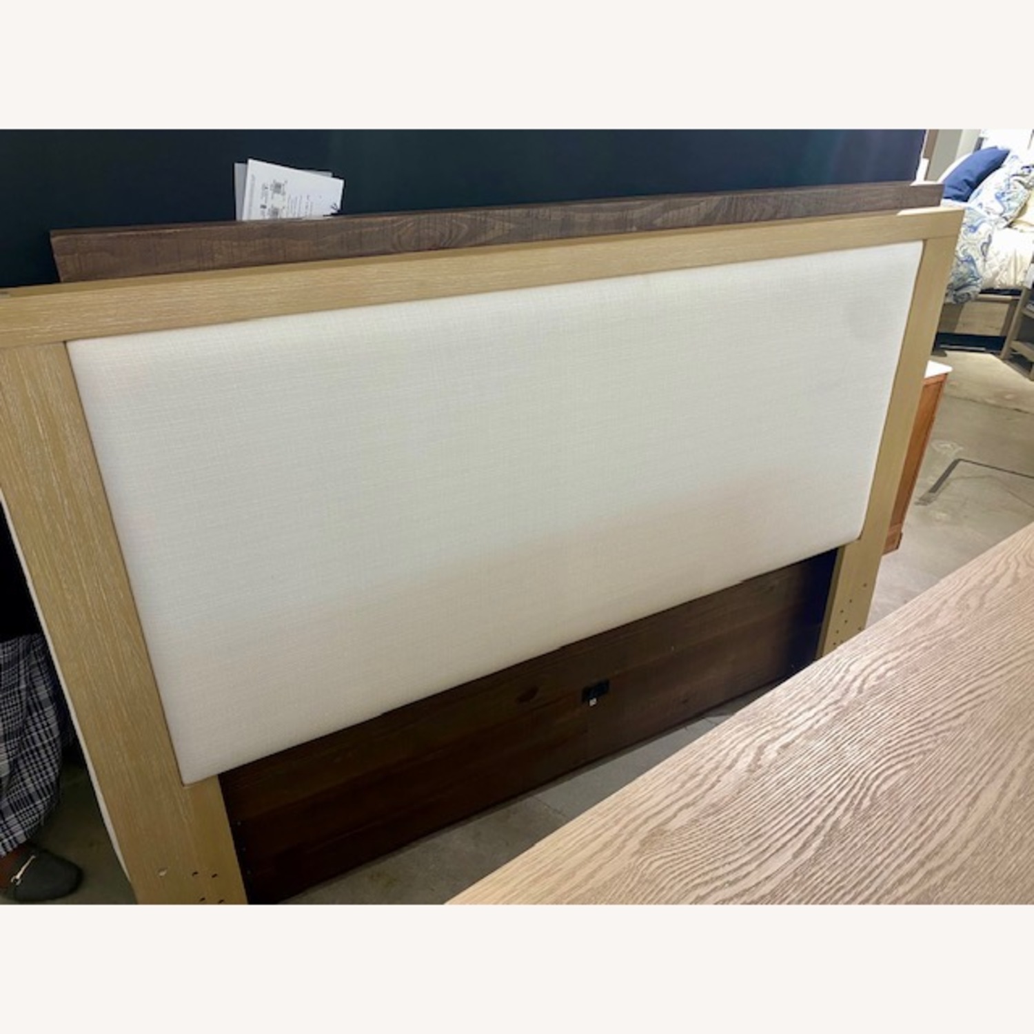 Pottery Barn Modern Farmhouse Queen Headboard - image-2