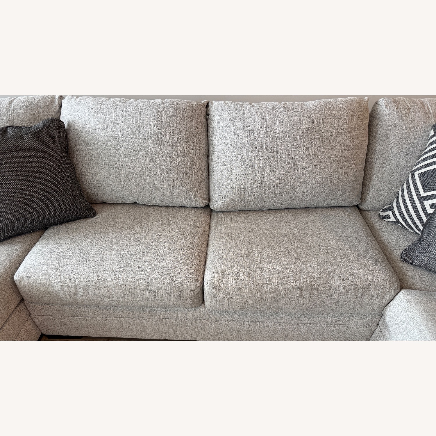 Light Grey U Sectional - image-4