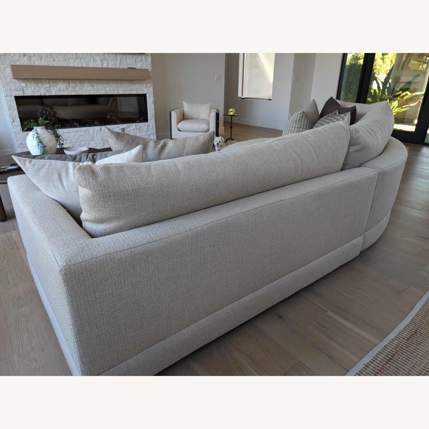 Cuddler Chaise Sectional - image-5