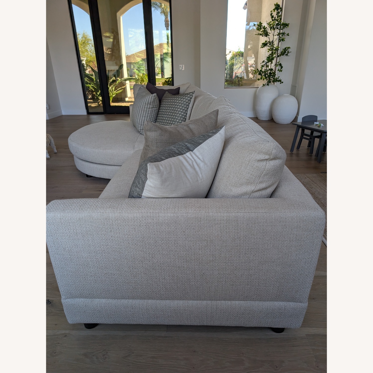 Cuddler Chaise Sectional - image-4